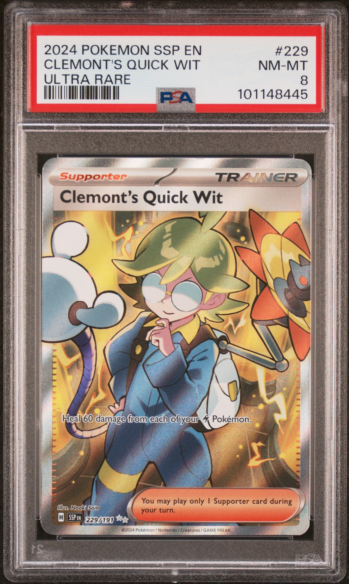 CLEMONT'S QUICK WIT
