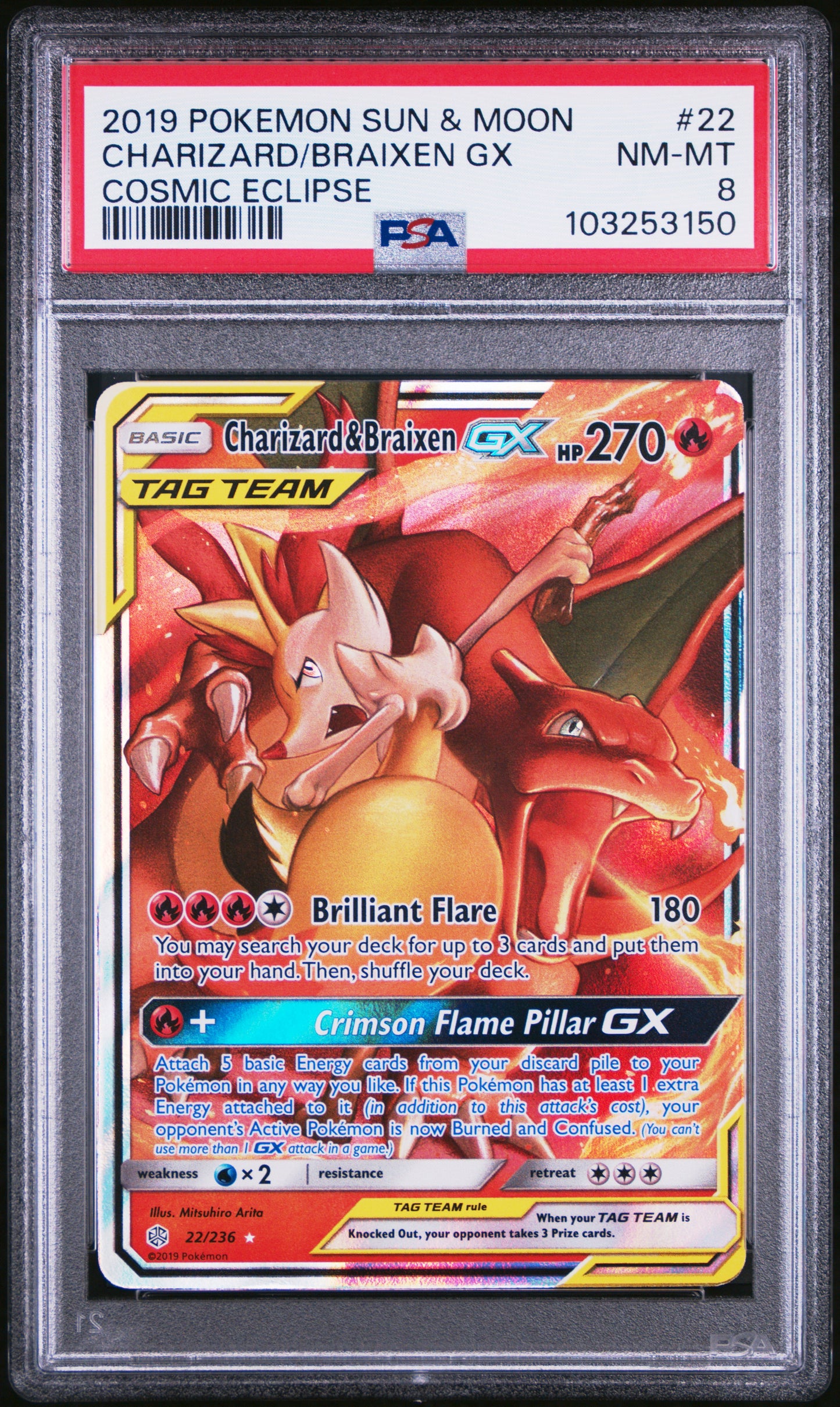 CHARIZARD/BRAIXEN GX