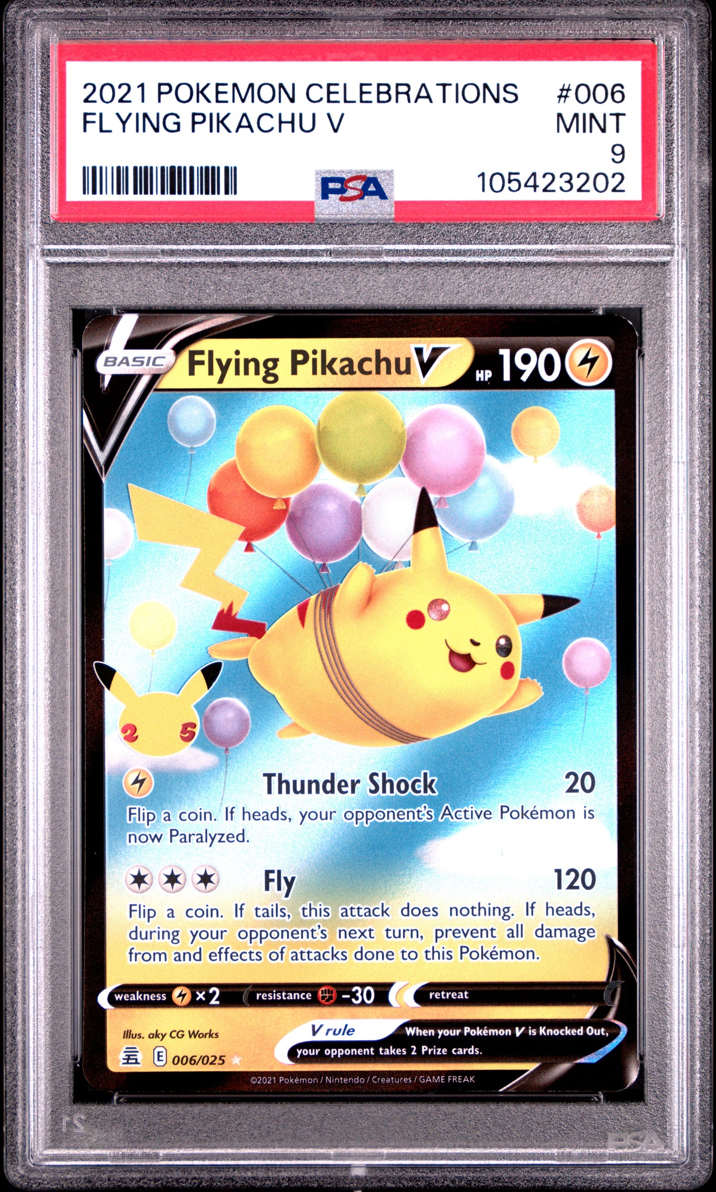 FLYING PIKACHU V