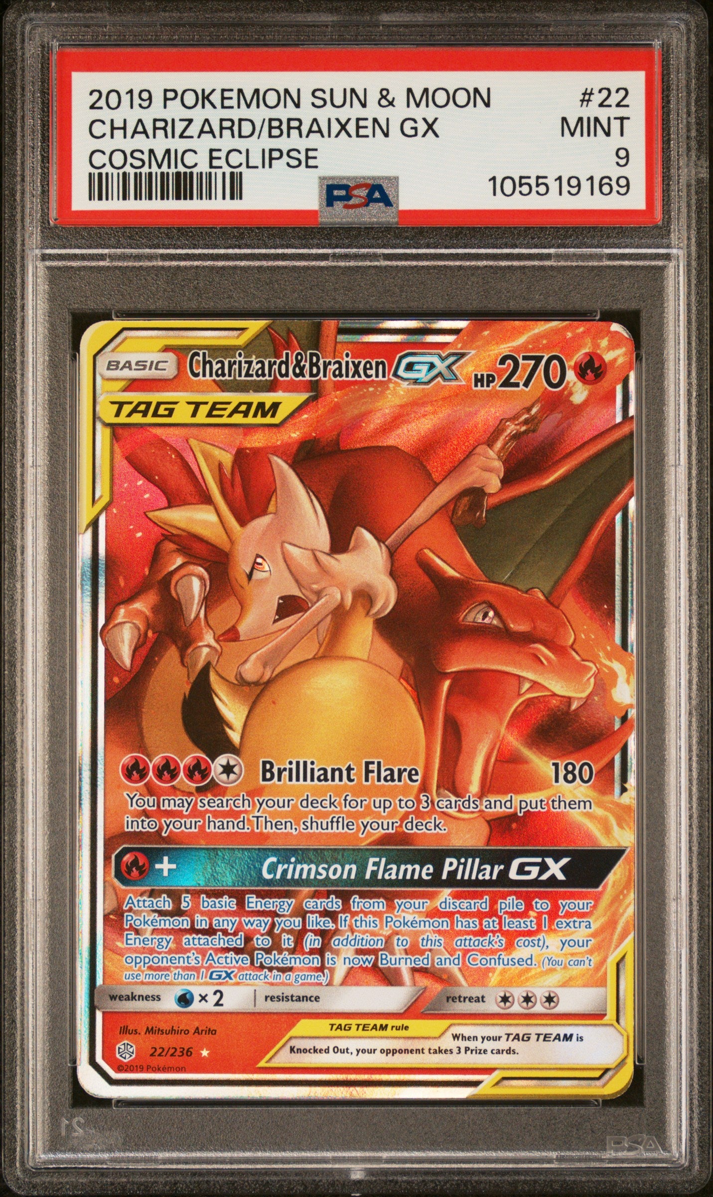 CHARIZARD/BRAIXEN GX