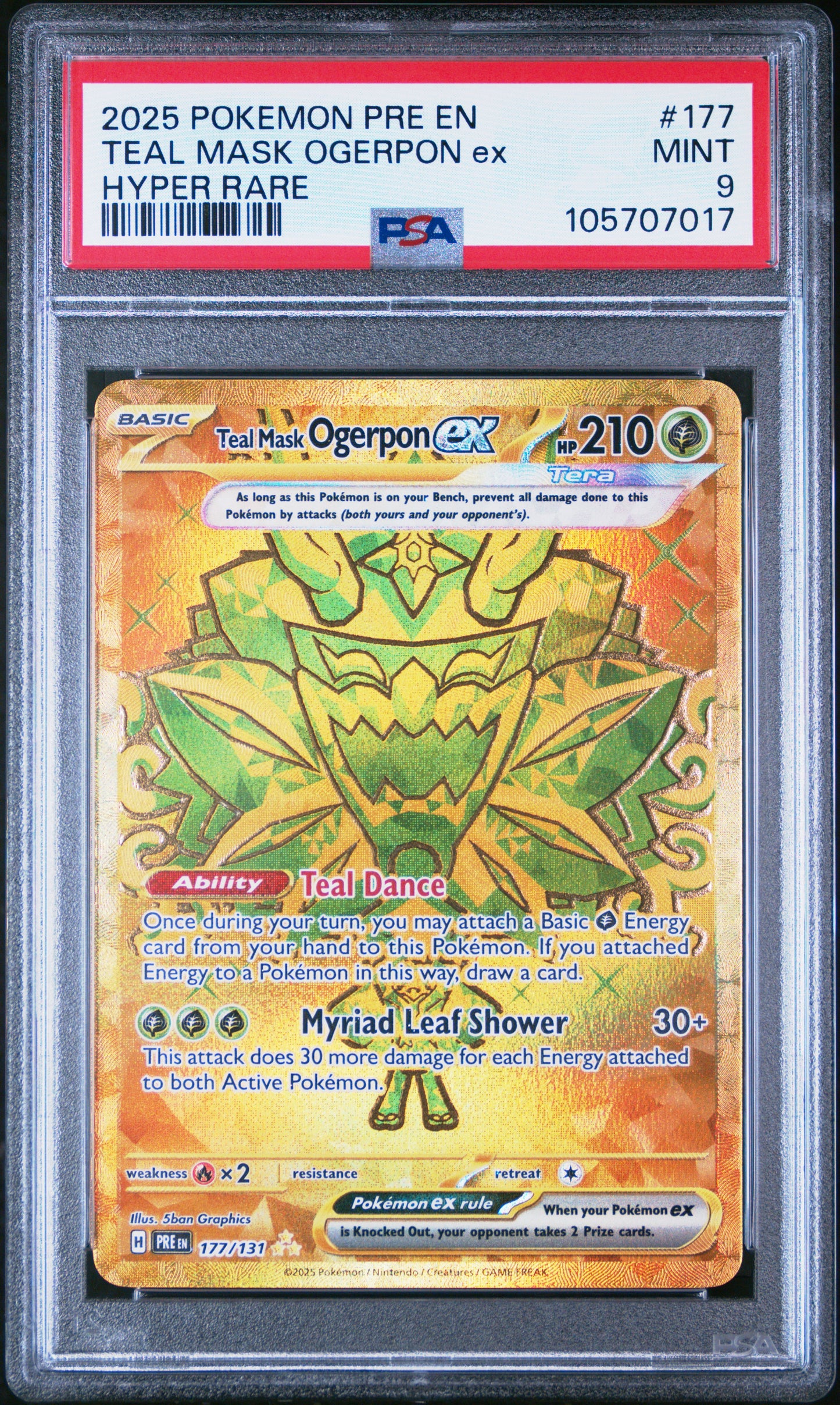 TEAL MASK OGERPON EX