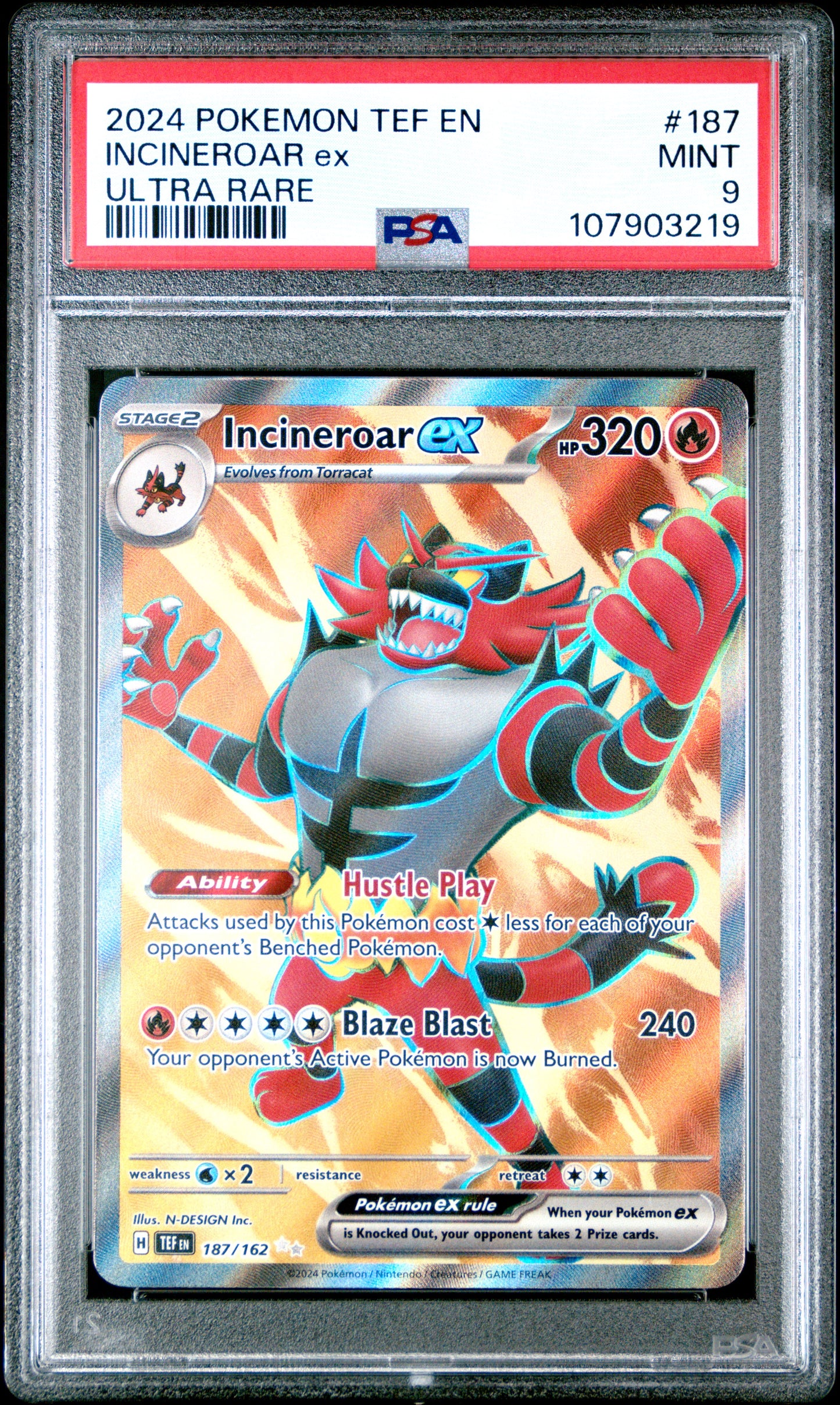 INCINEROAR EX
