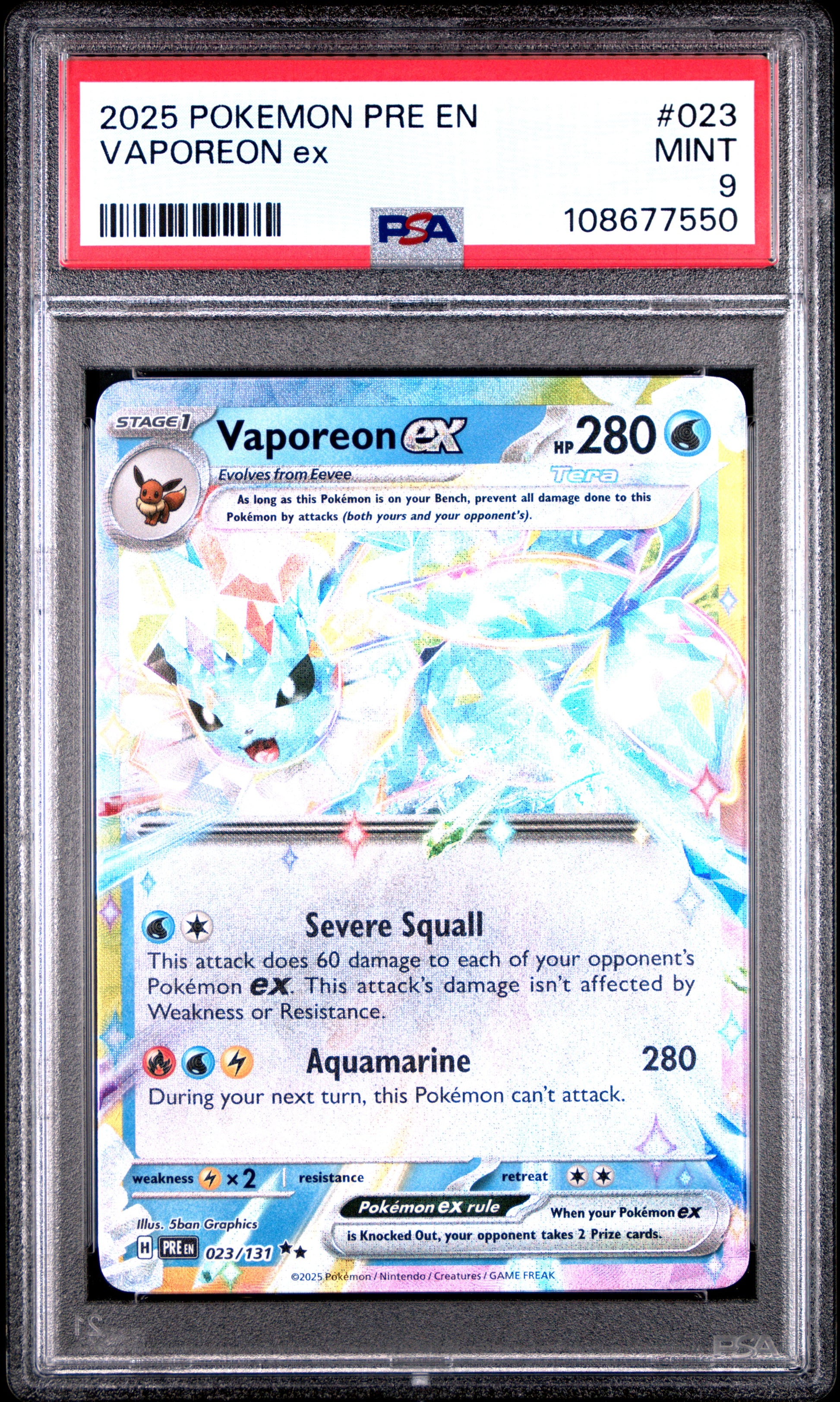 VAPOREON EX