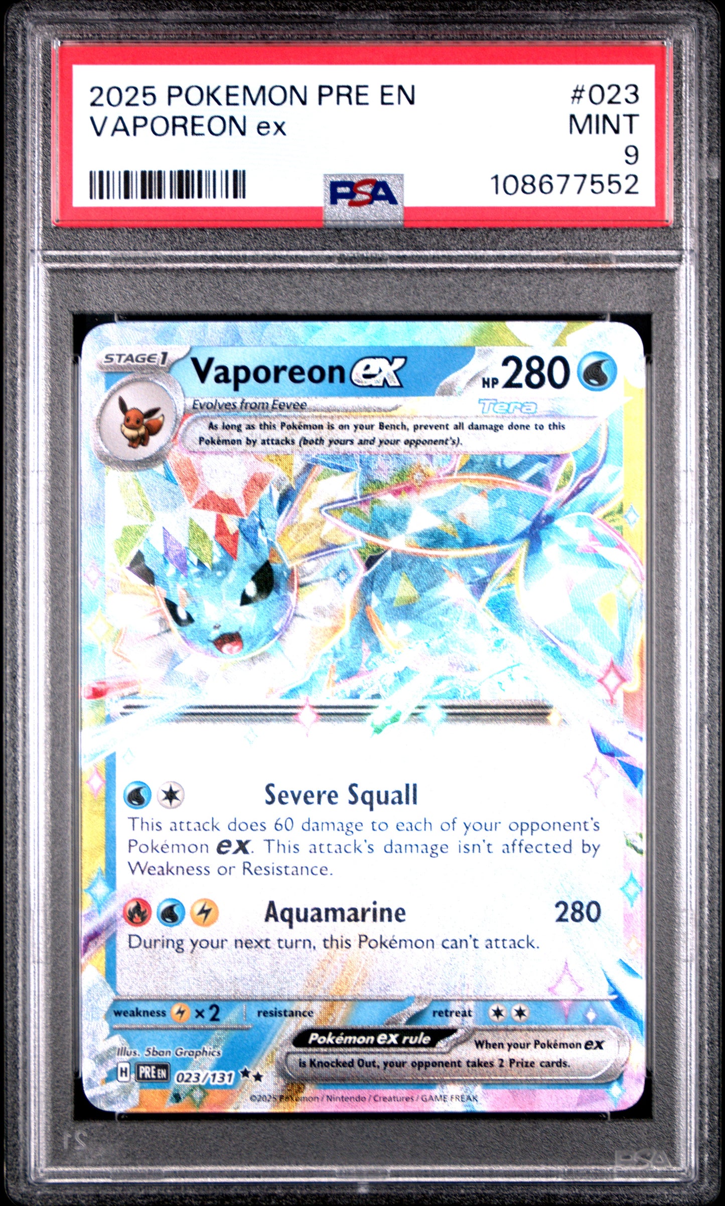 VAPOREON EX