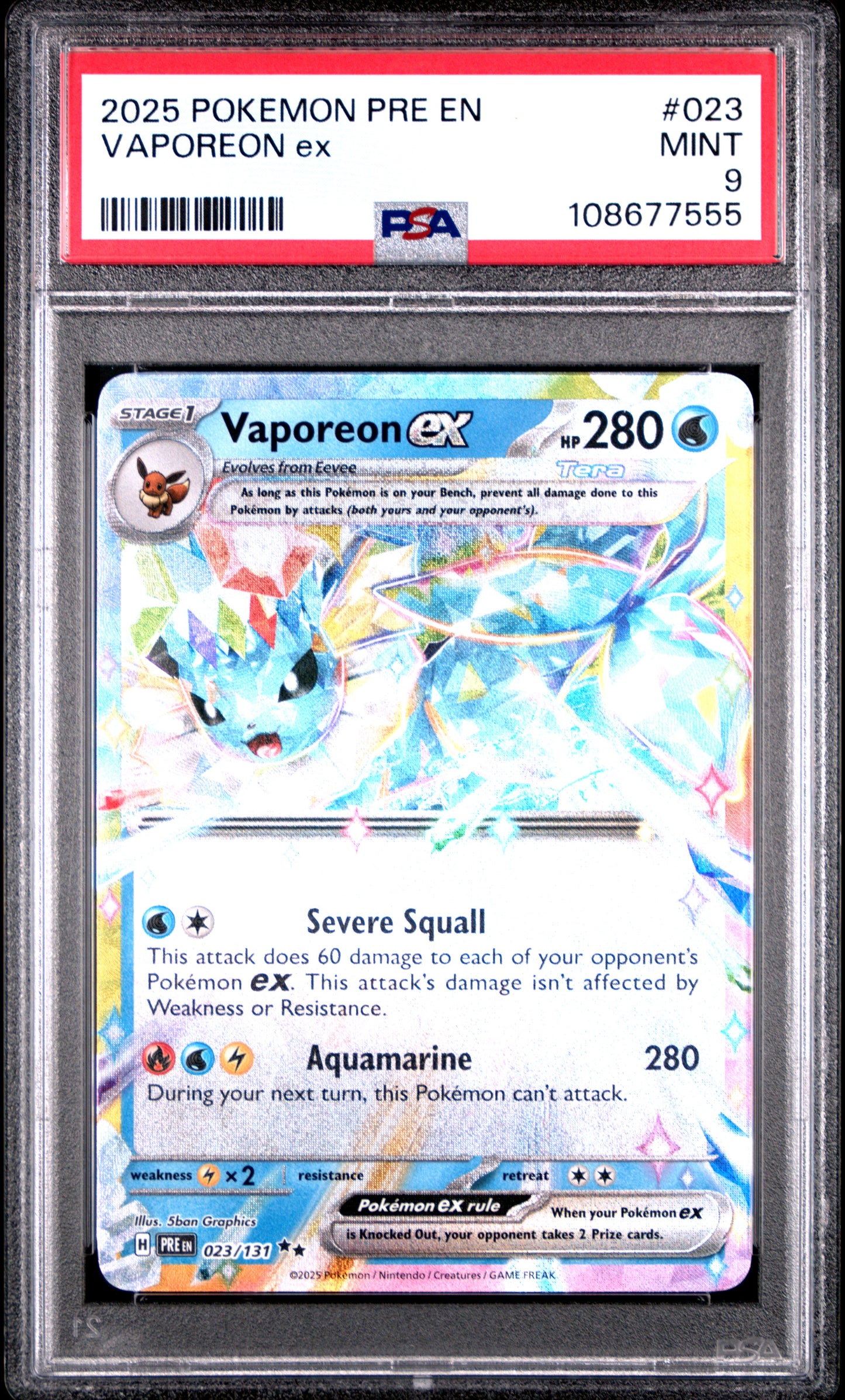 VAPOREON EX