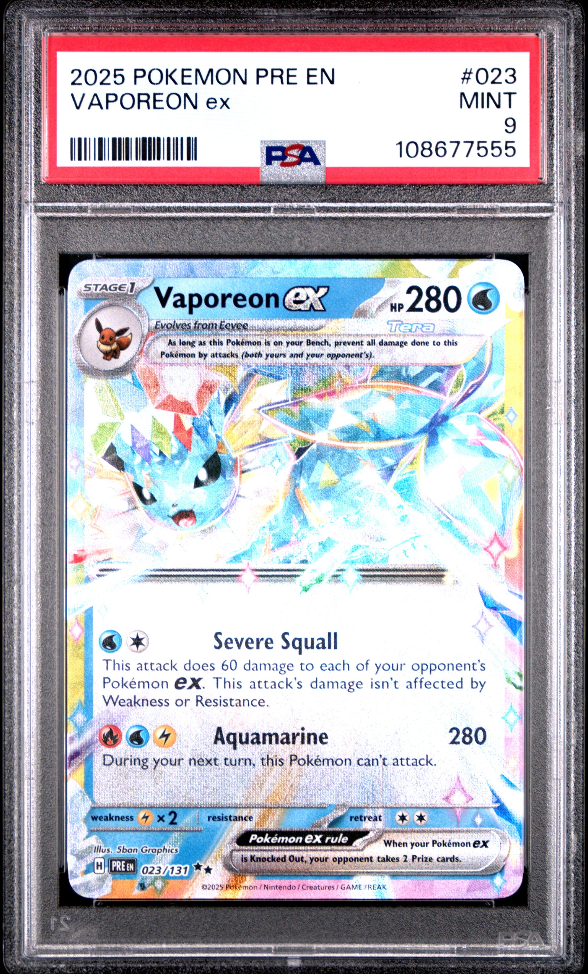 VAPOREON EX