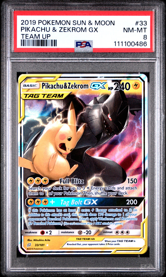 PIKACHU & ZEKROM GX