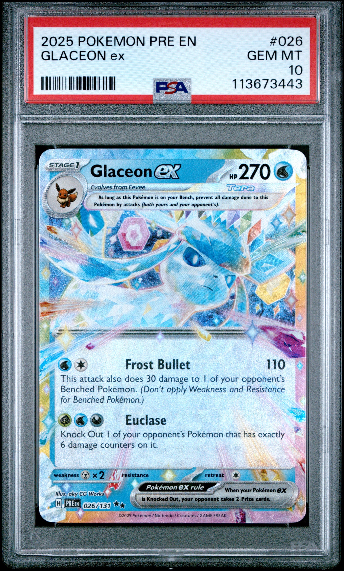GLACEON EX