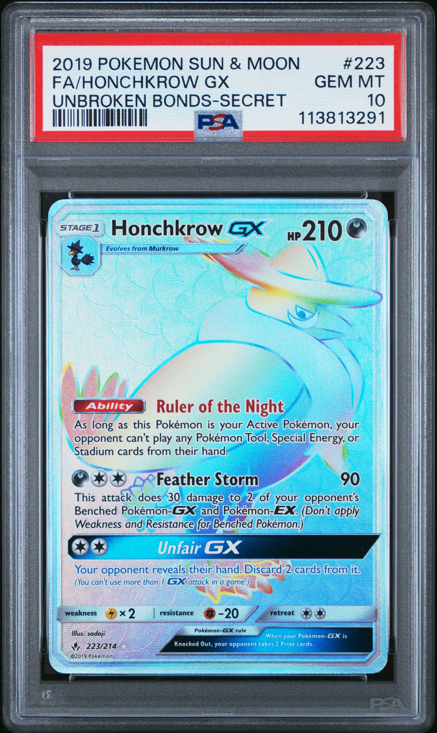FA/HONCHKROW GX