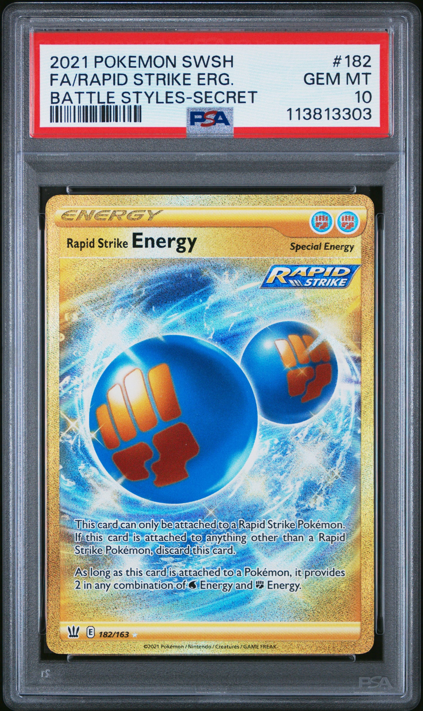 FA/RAPID STRIKE ERG.