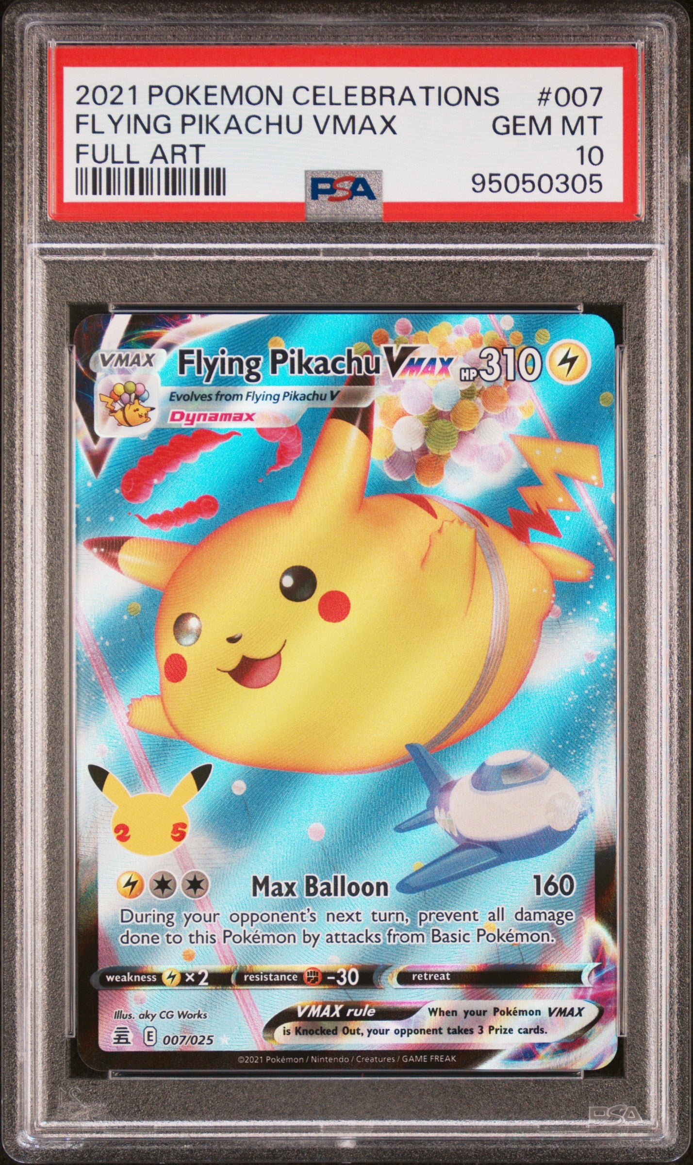FLYING PIKACHU VMAX