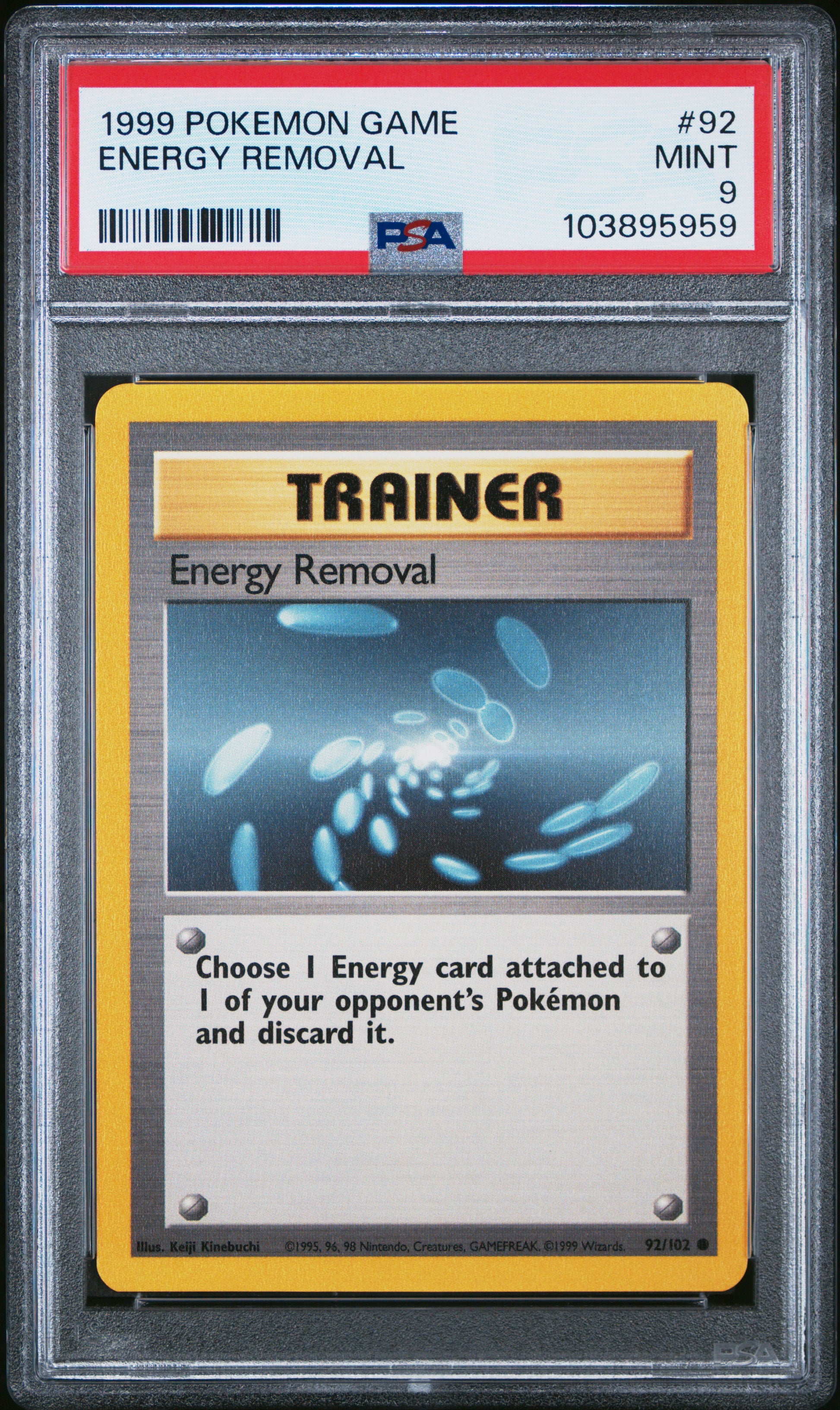 ENERGY REMOVAL