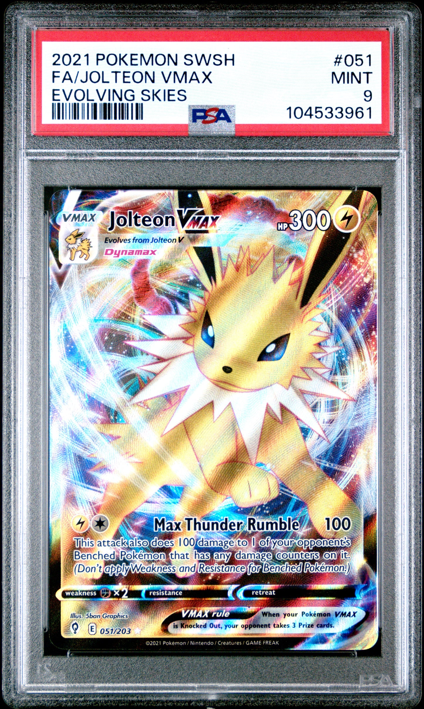 FA/JOLTEON VMAX