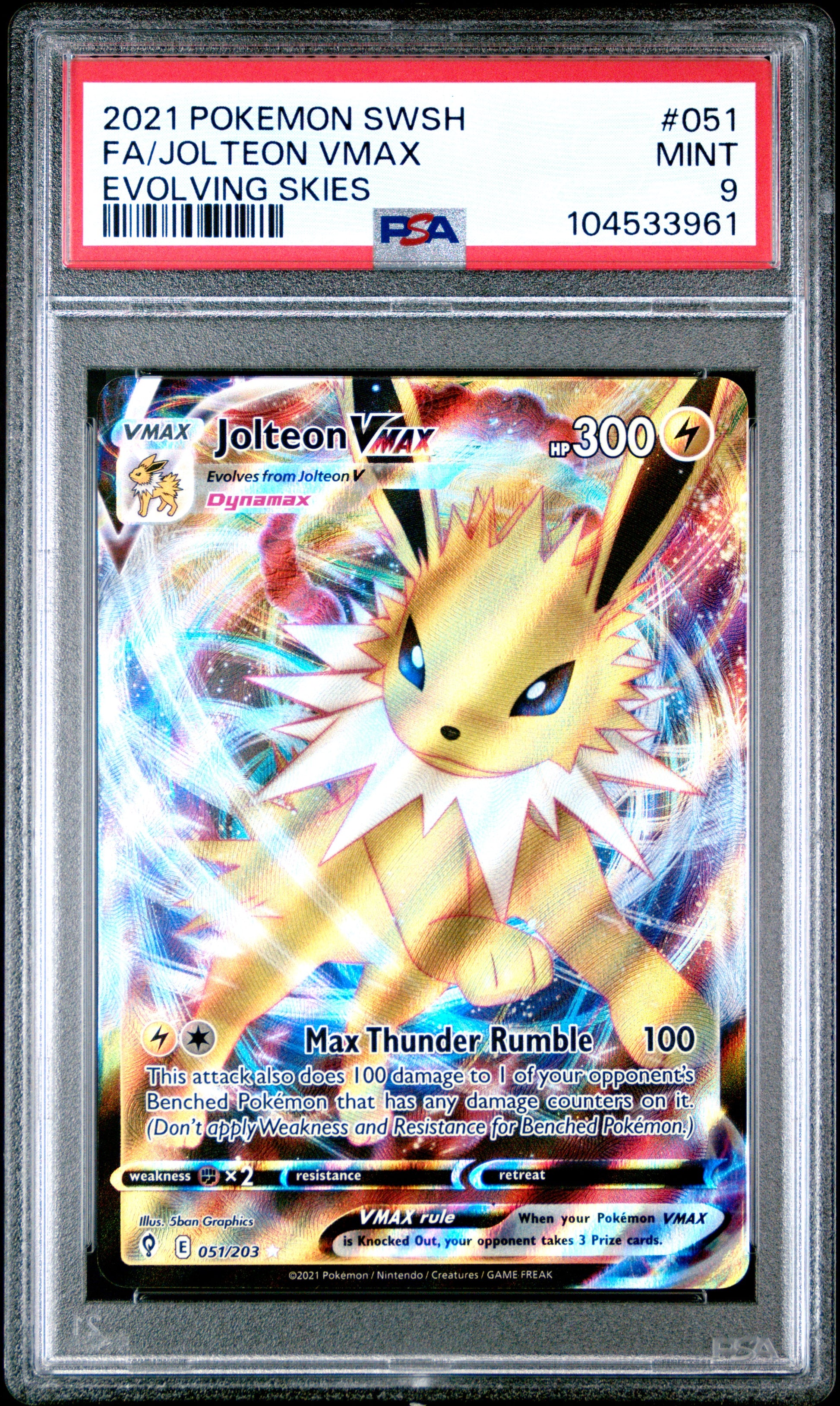FA/JOLTEON VMAX