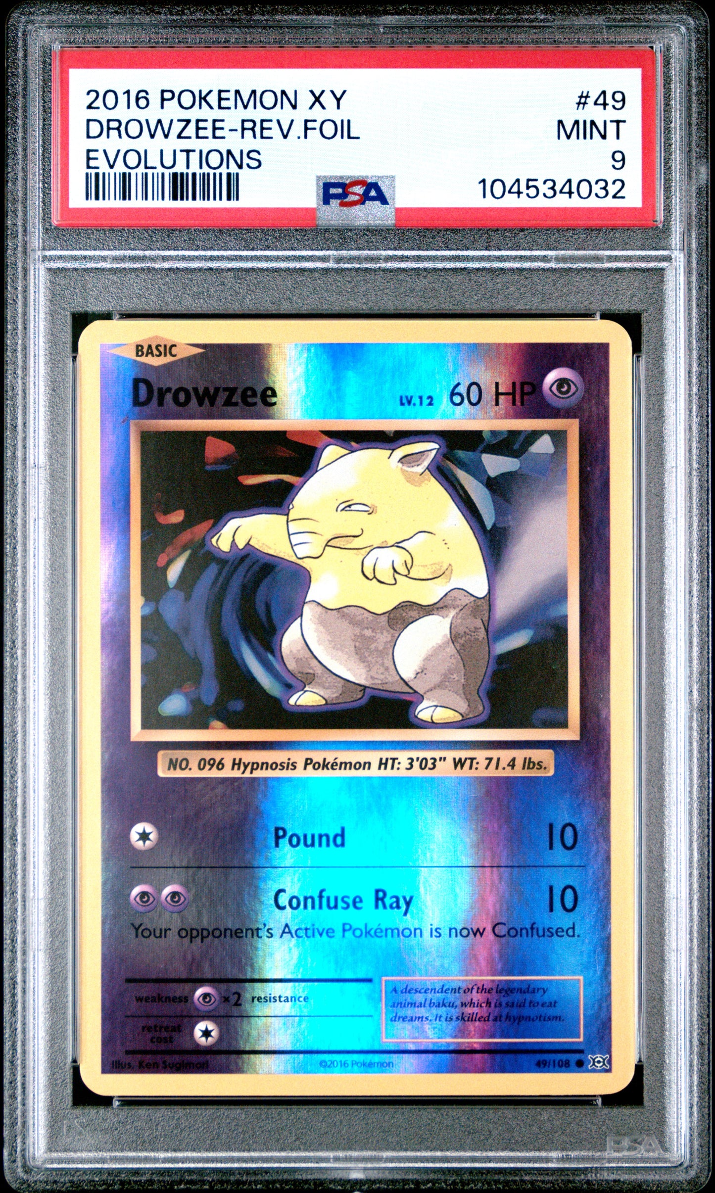 DROWZEE-REV.FOIL