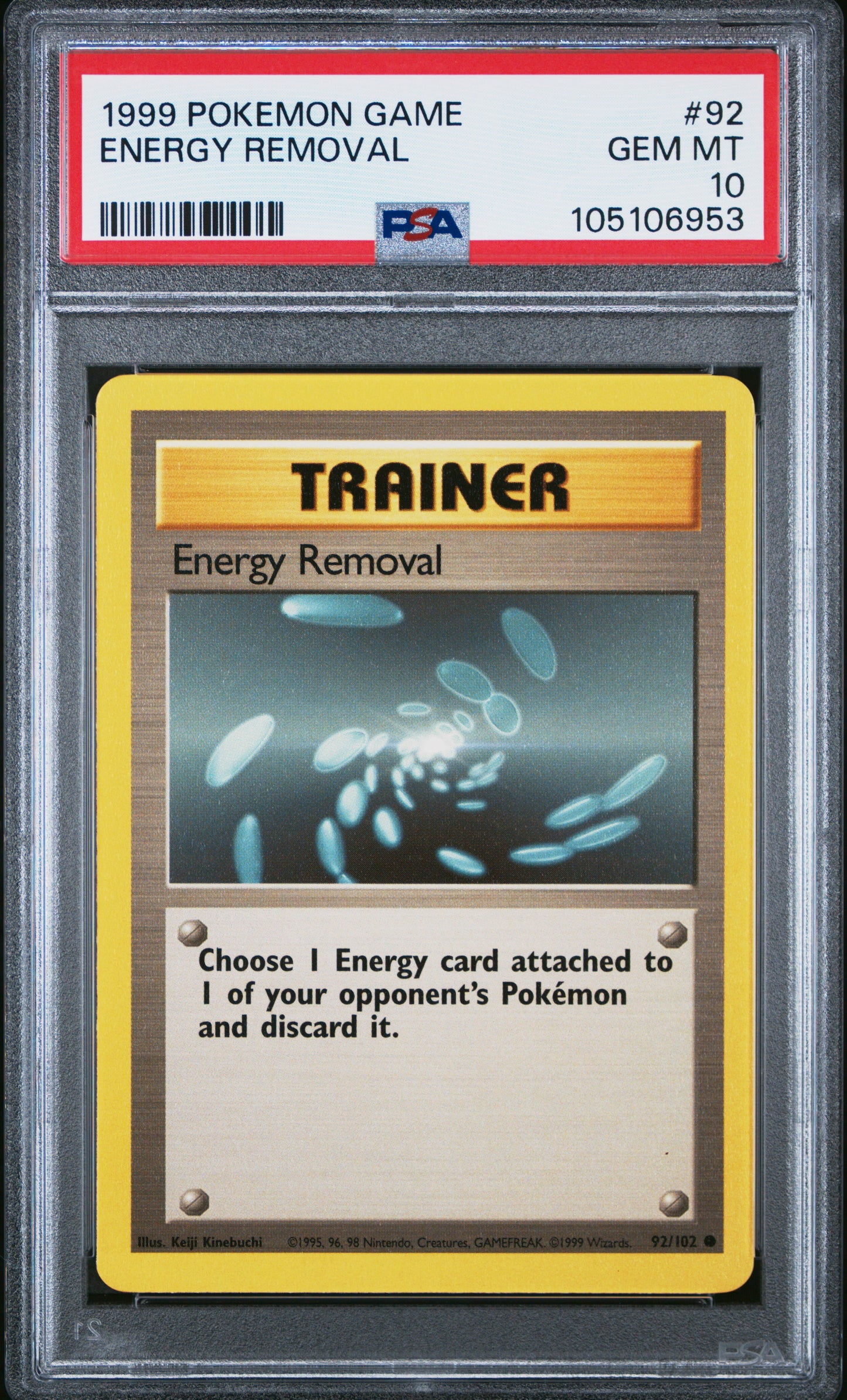 ENERGY REMOVAL