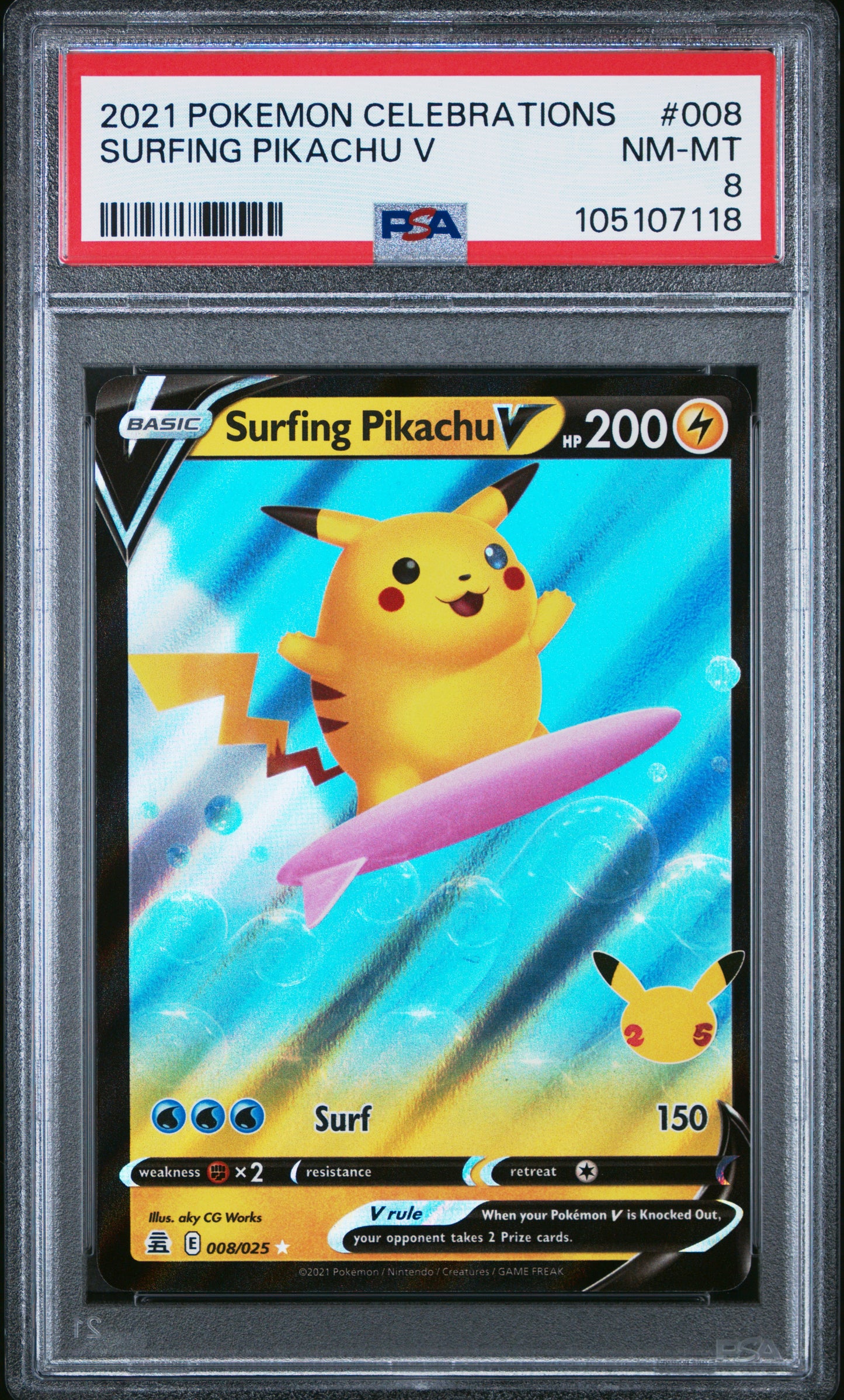 SURFING PIKACHU V