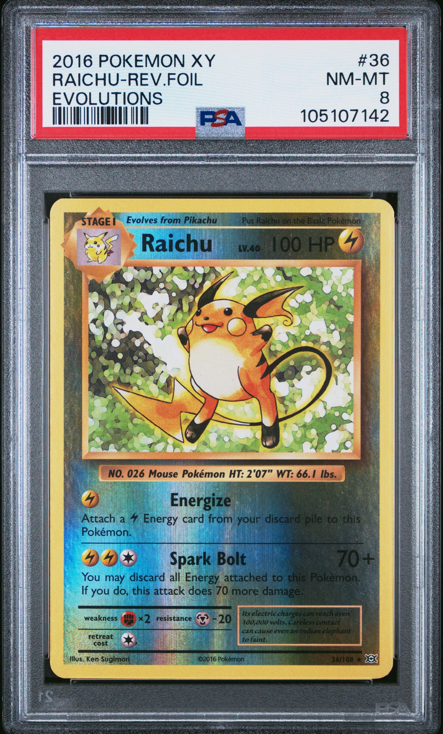 RAICHU-REV.FOIL