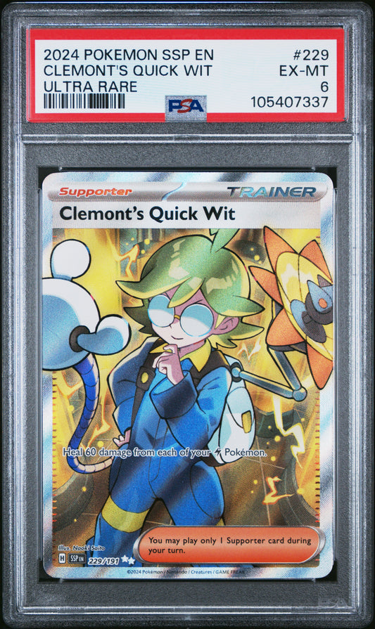CLEMONT'S QUICK WIT