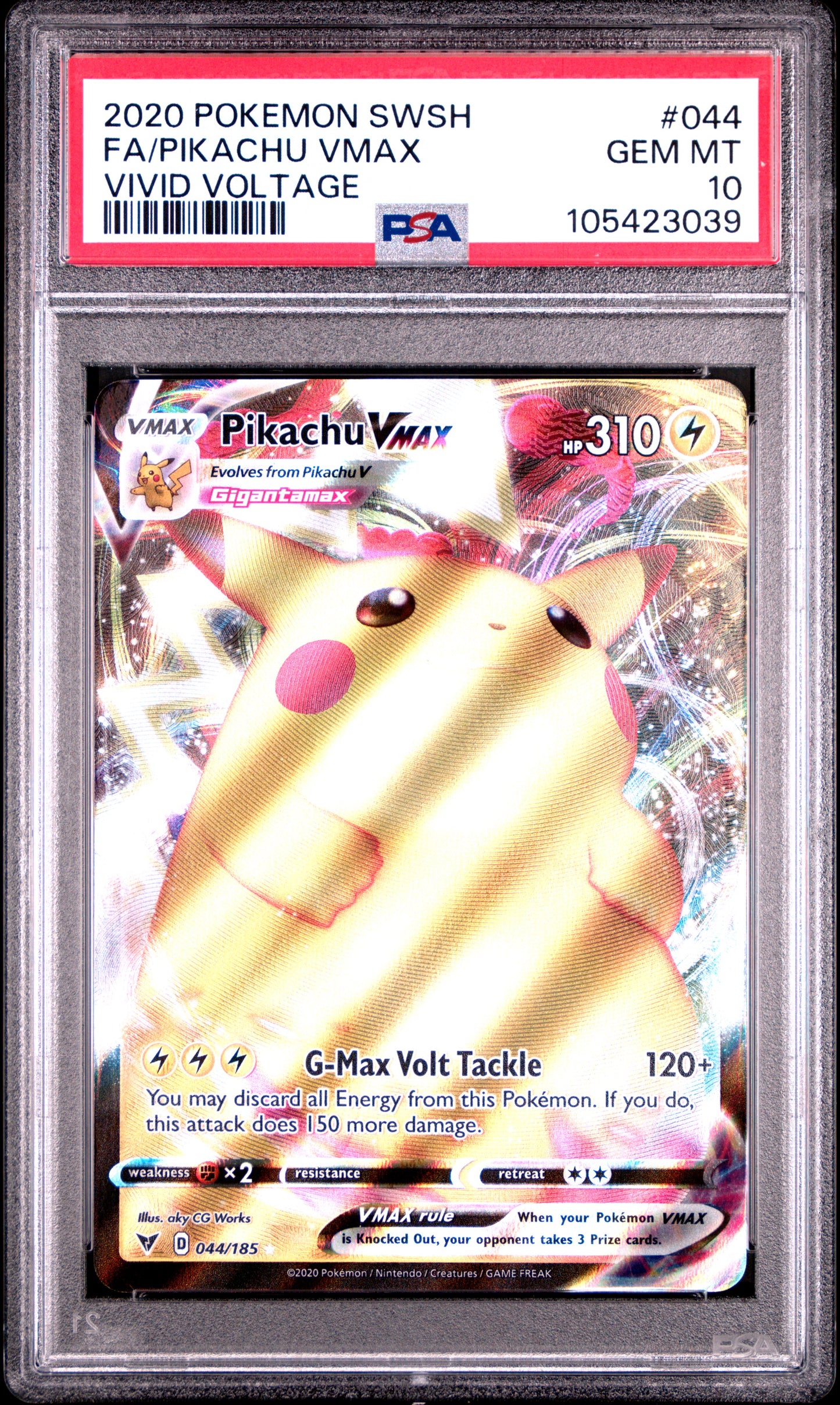 FA/PIKACHU VMAX