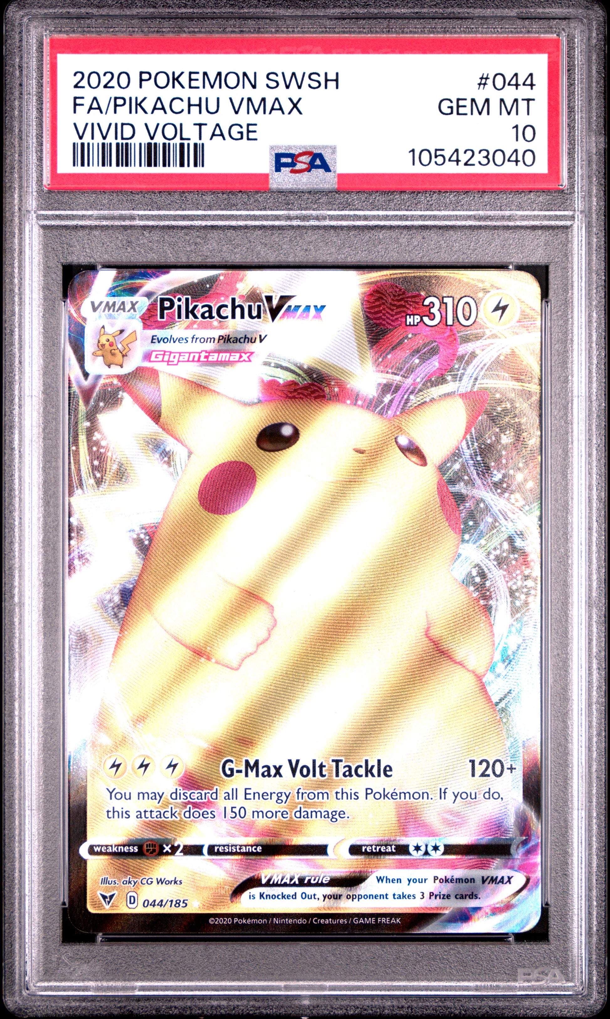 FA/PIKACHU VMAX