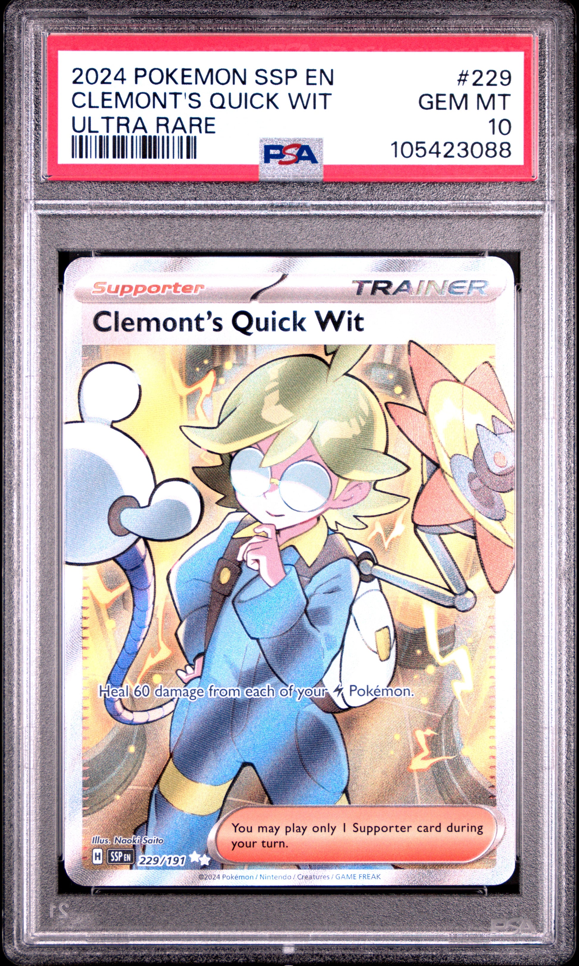 CLEMONT'S QUICK WIT