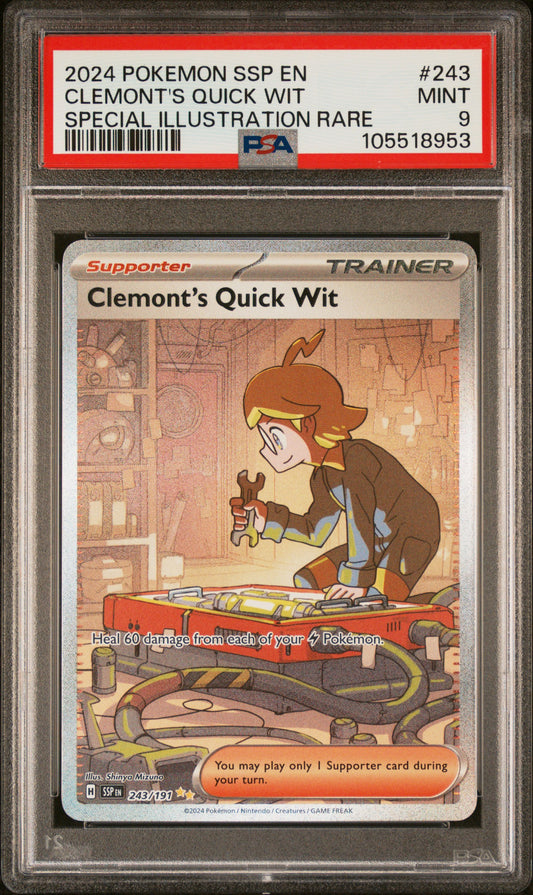 CLEMONT'S QUICK WIT