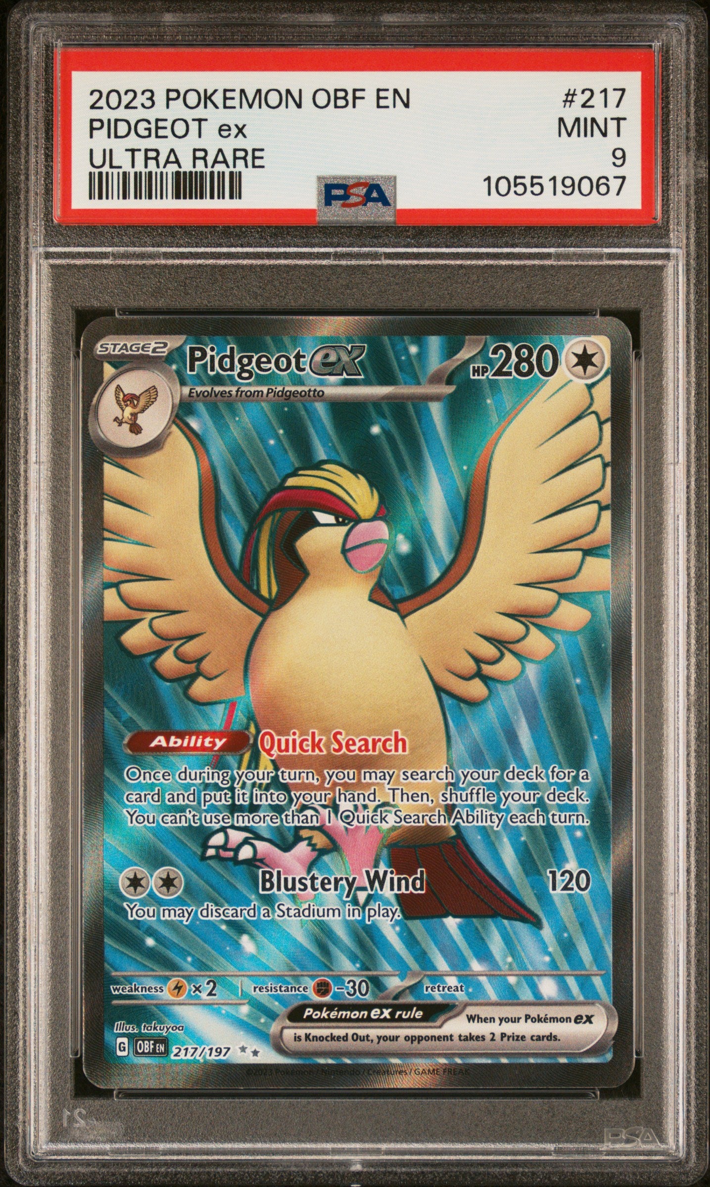 PIDGEOT EX