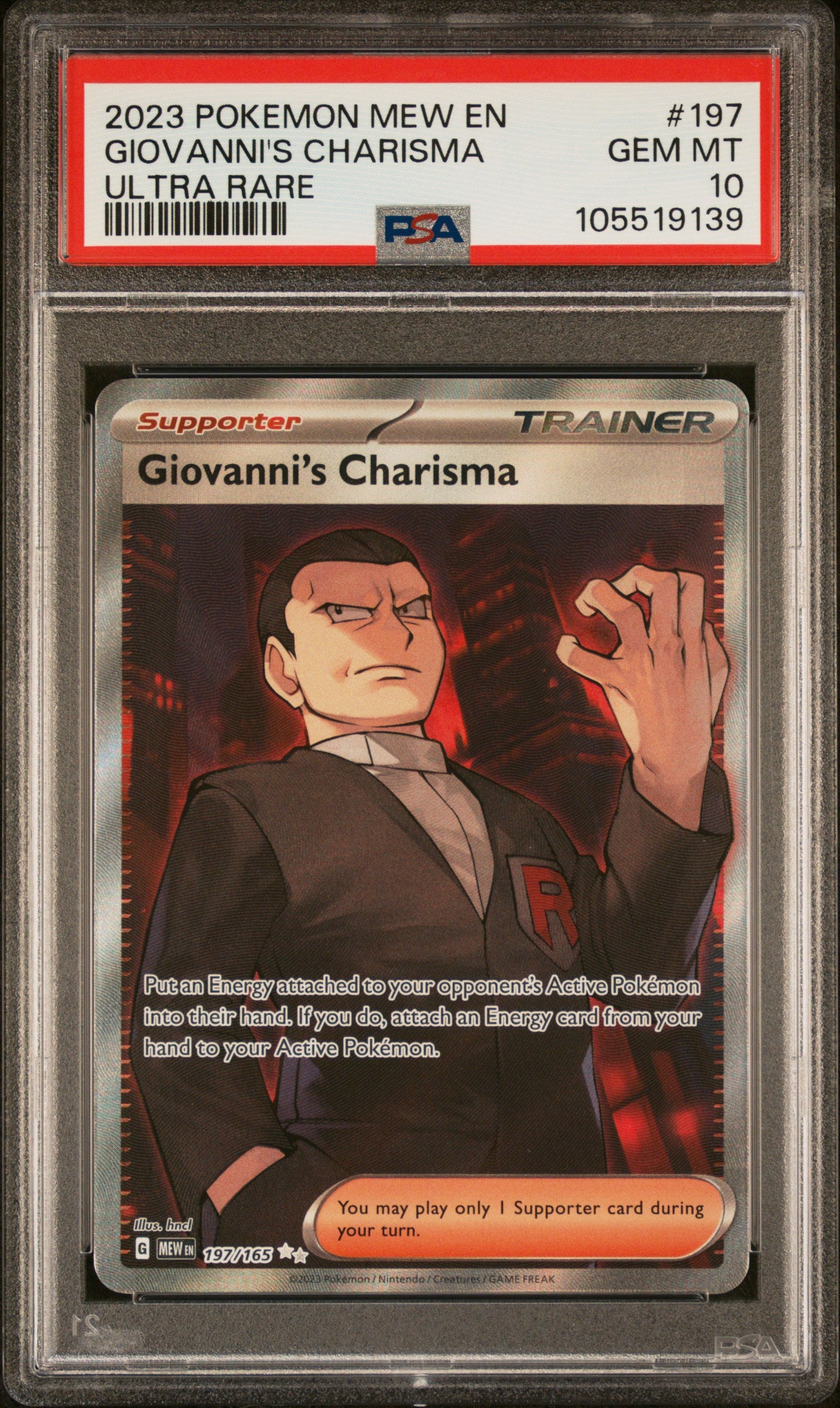 GIOVANNI'S CHARISMA