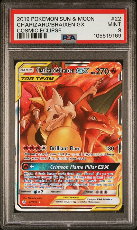 CHARIZARD/BRAIXEN GX