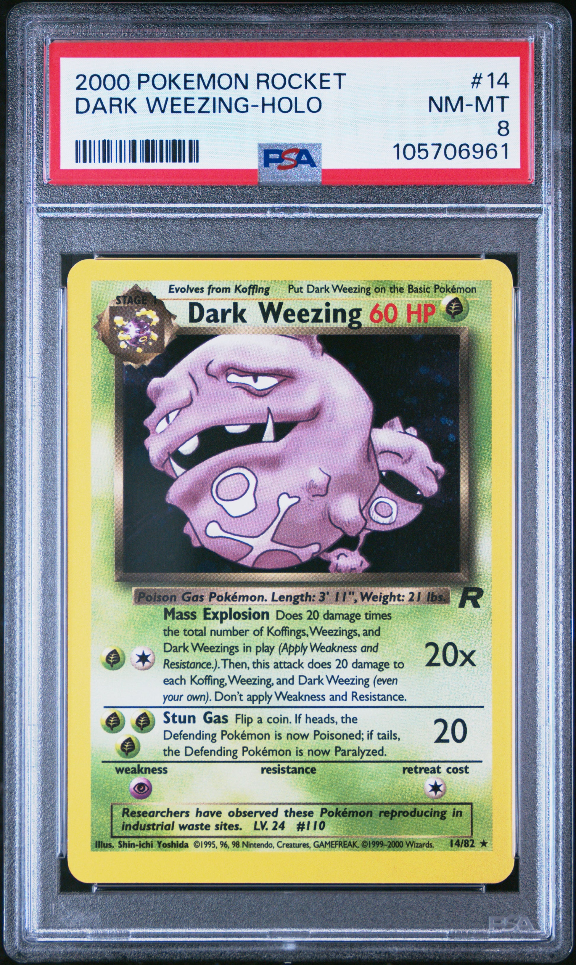 DARK WEEZING-HOLO
