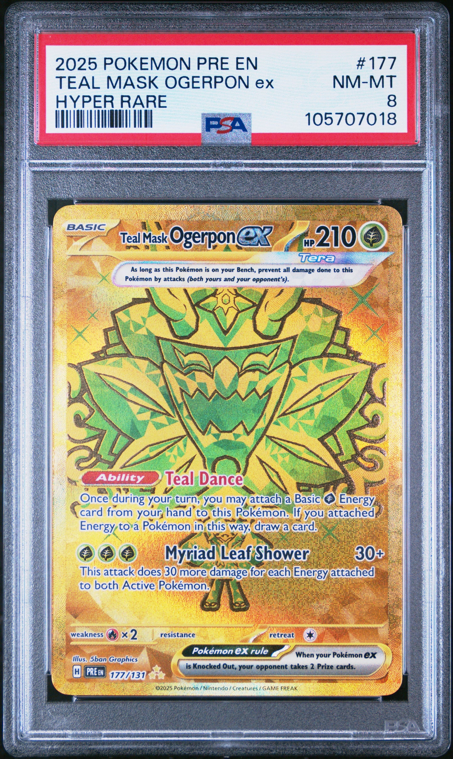 TEAL MASK OGERPON EX