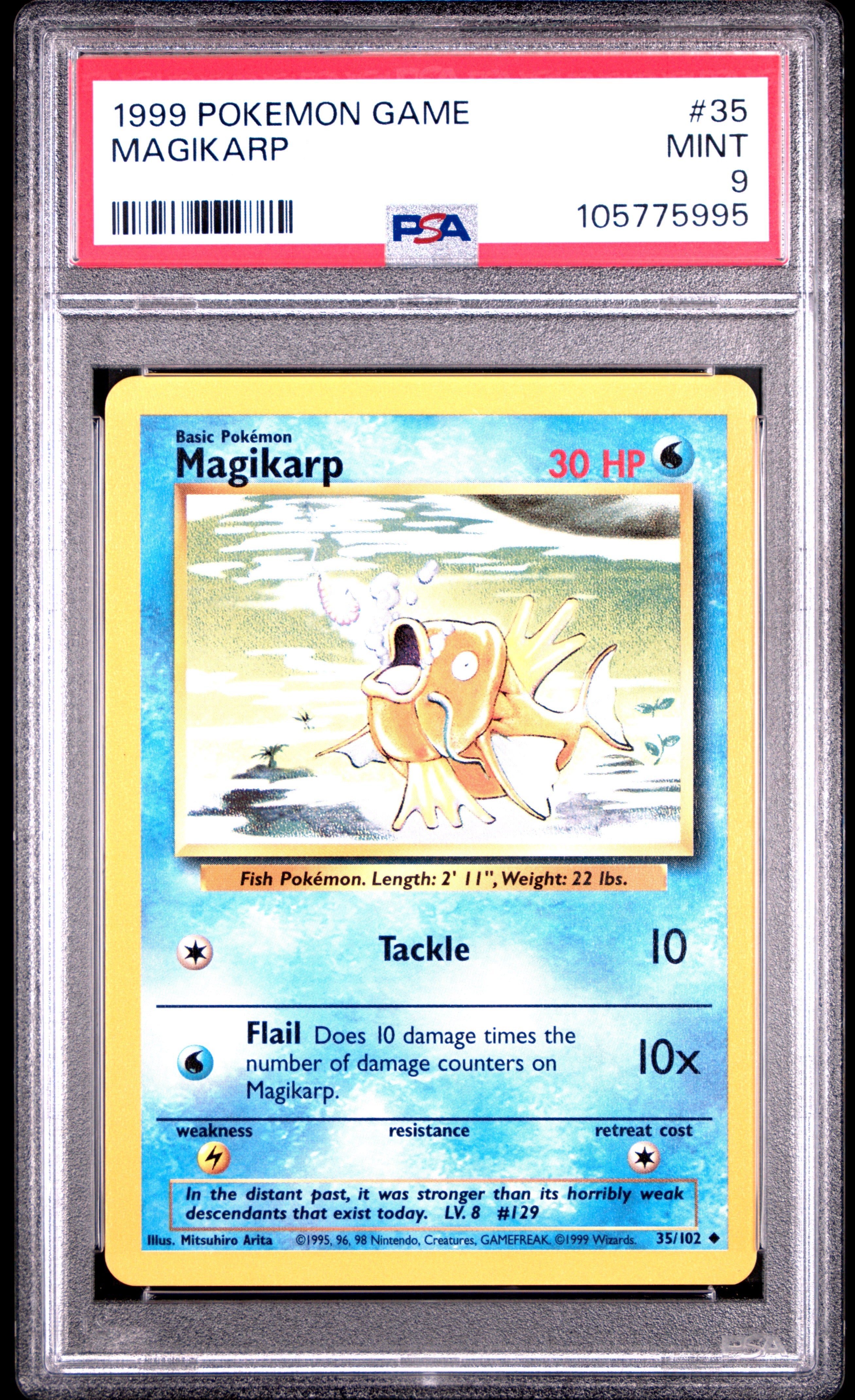 Magikarp #35 Base Set – PokeGrad