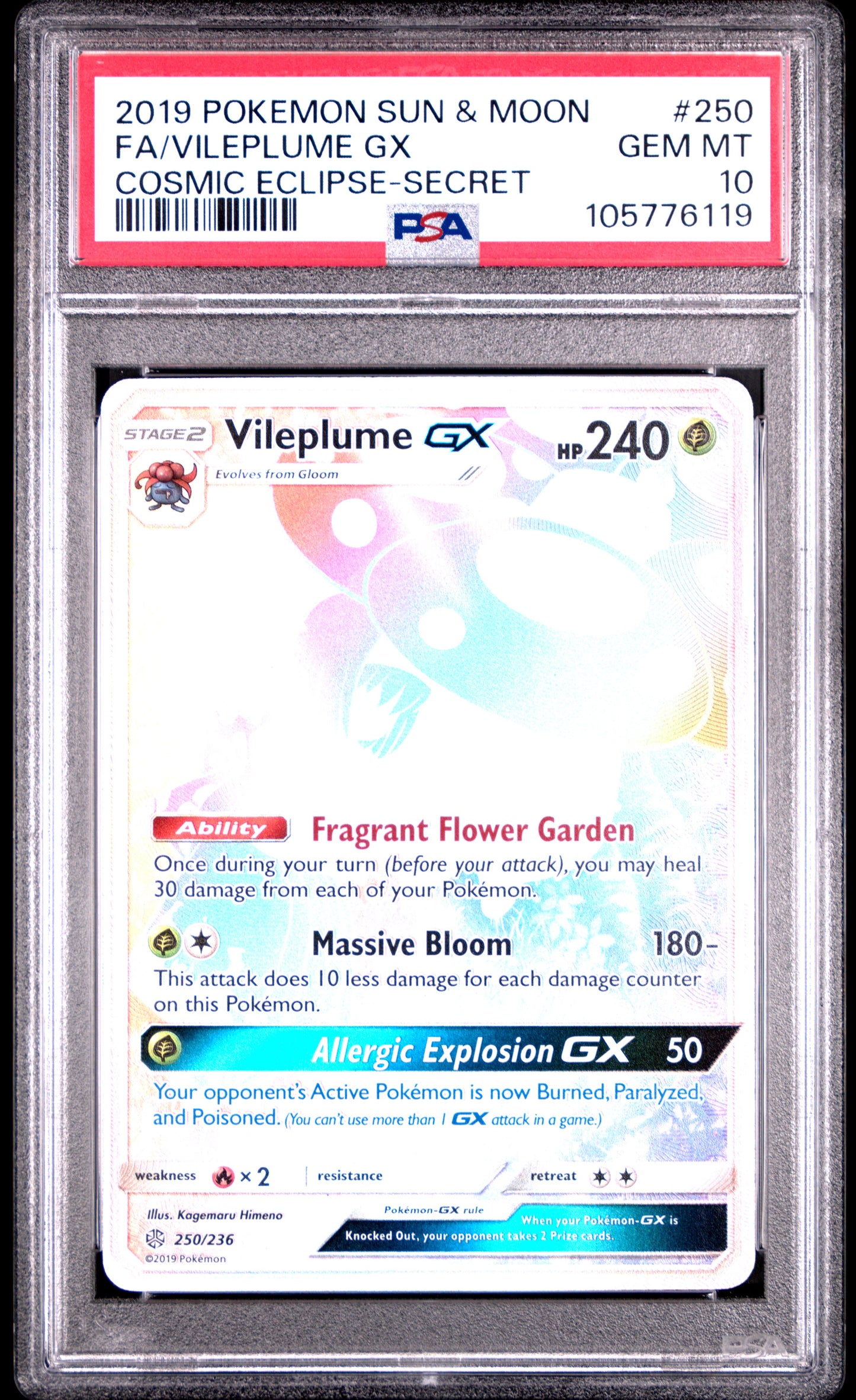 FA/VILEPLUME GX