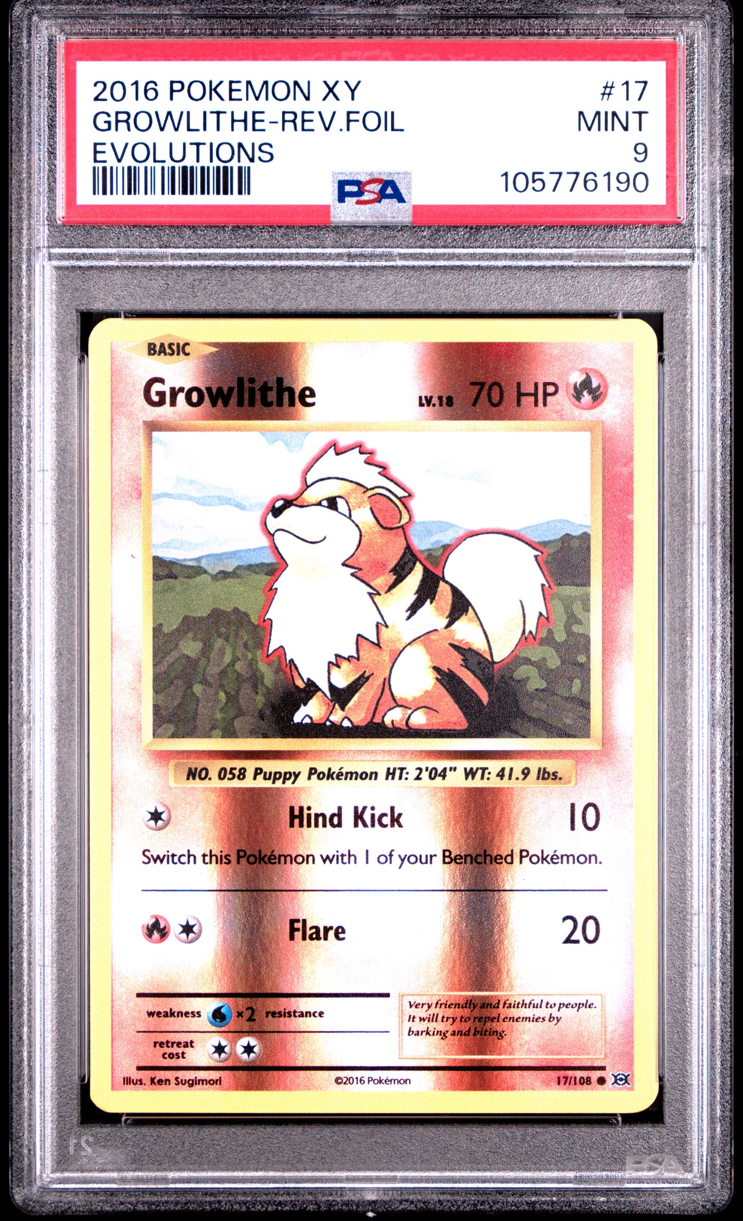 GROWLITHE-REV.FOIL