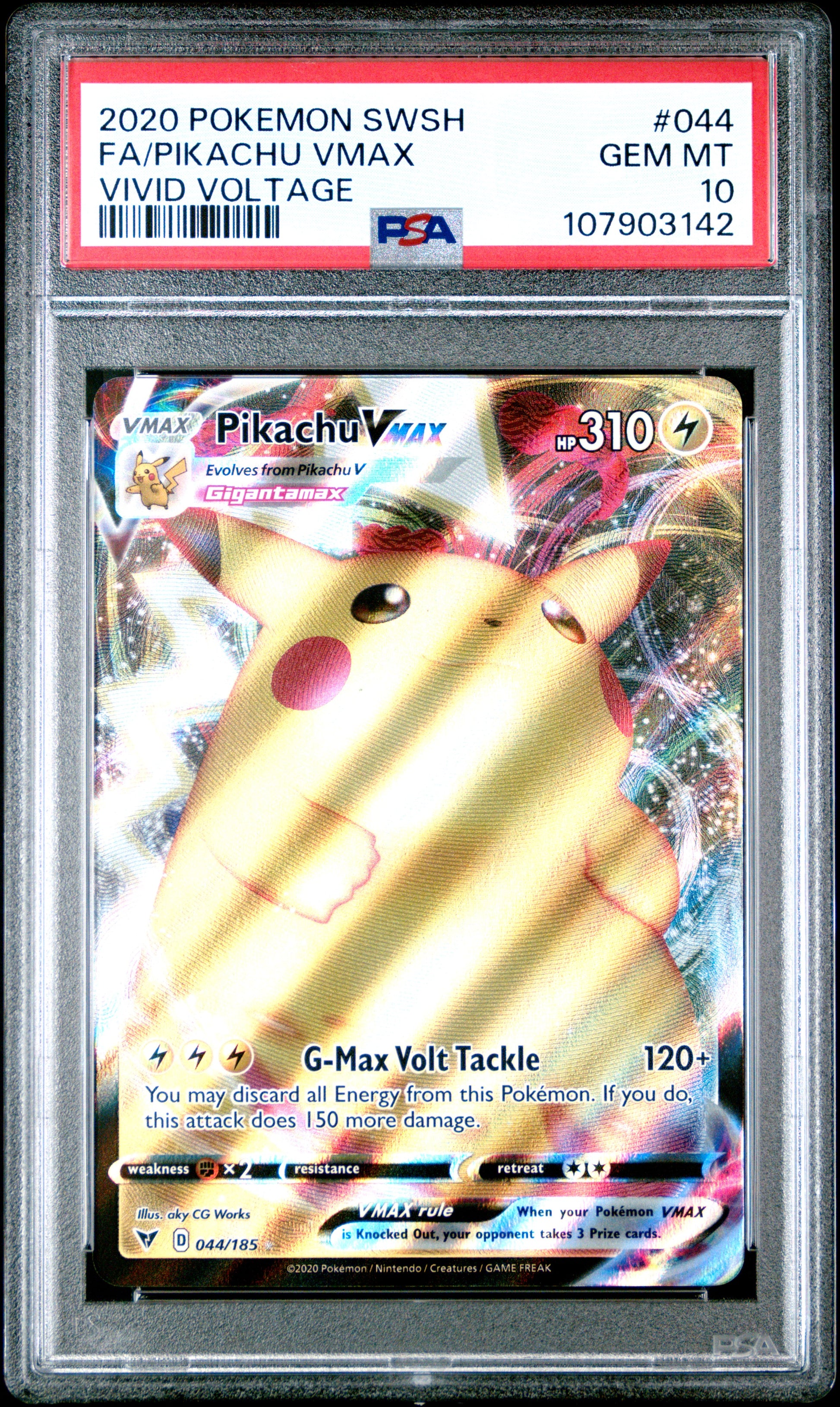 FA/PIKACHU VMAX
