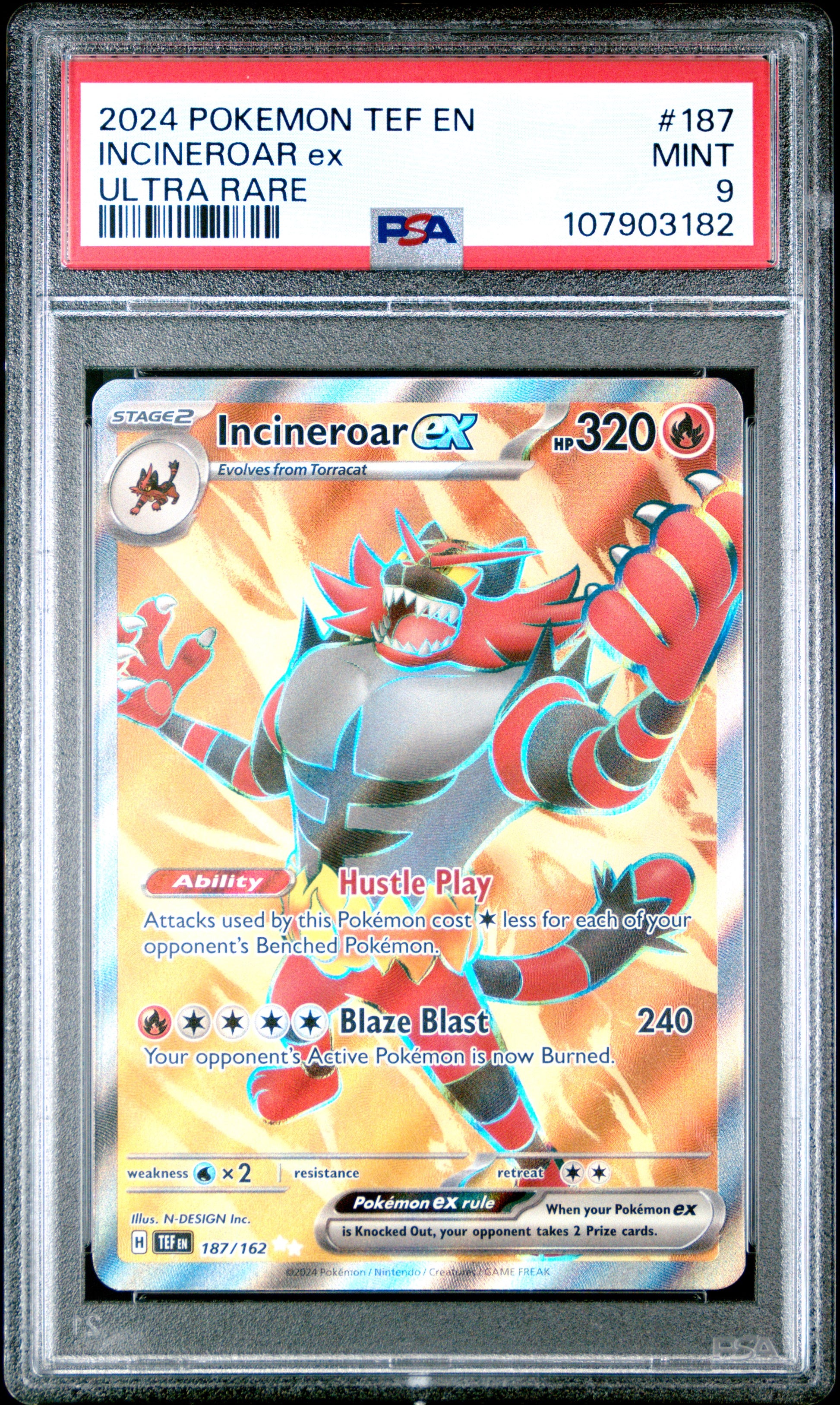 INCINEROAR EX
