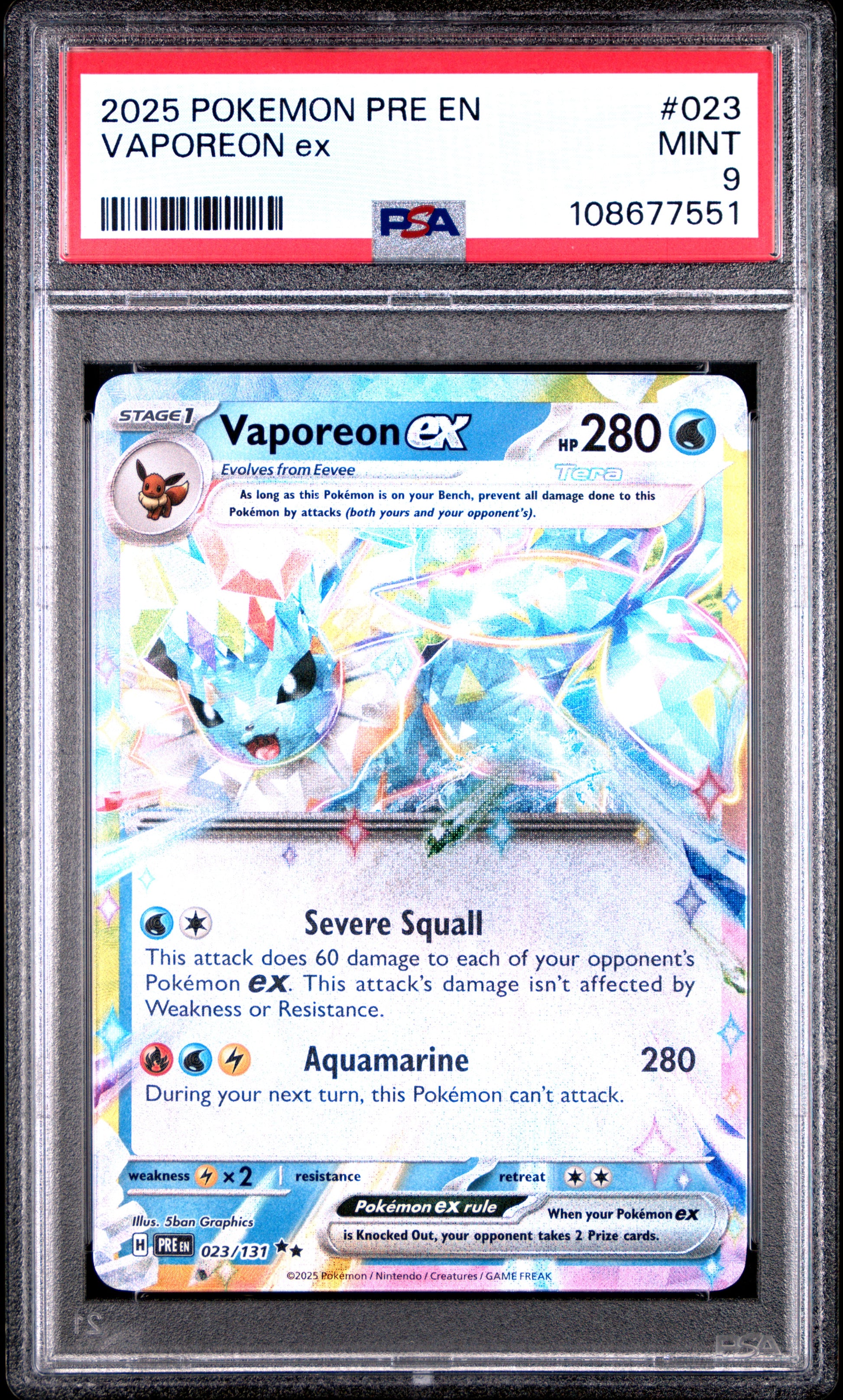 VAPOREON EX