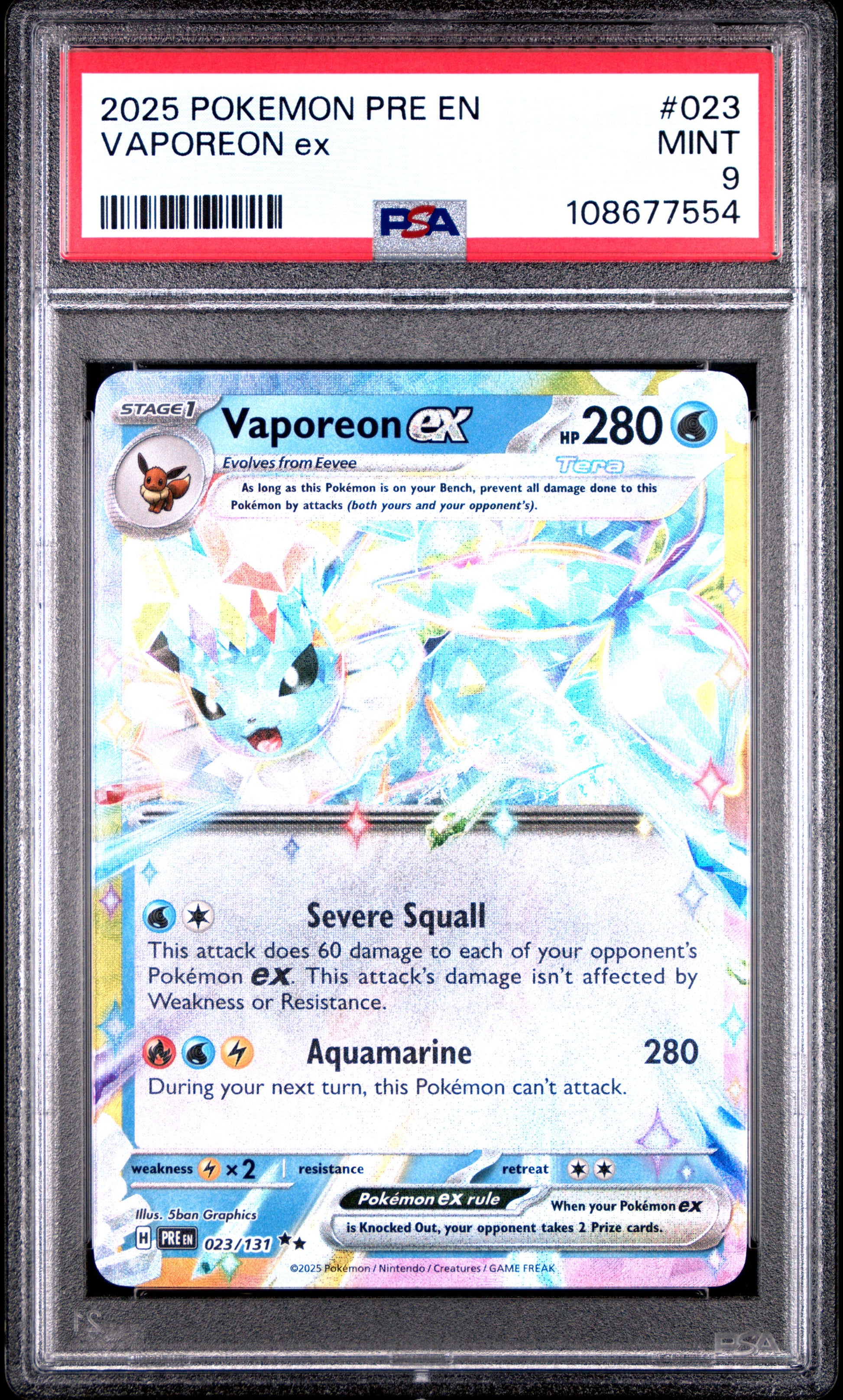 VAPOREON EX
