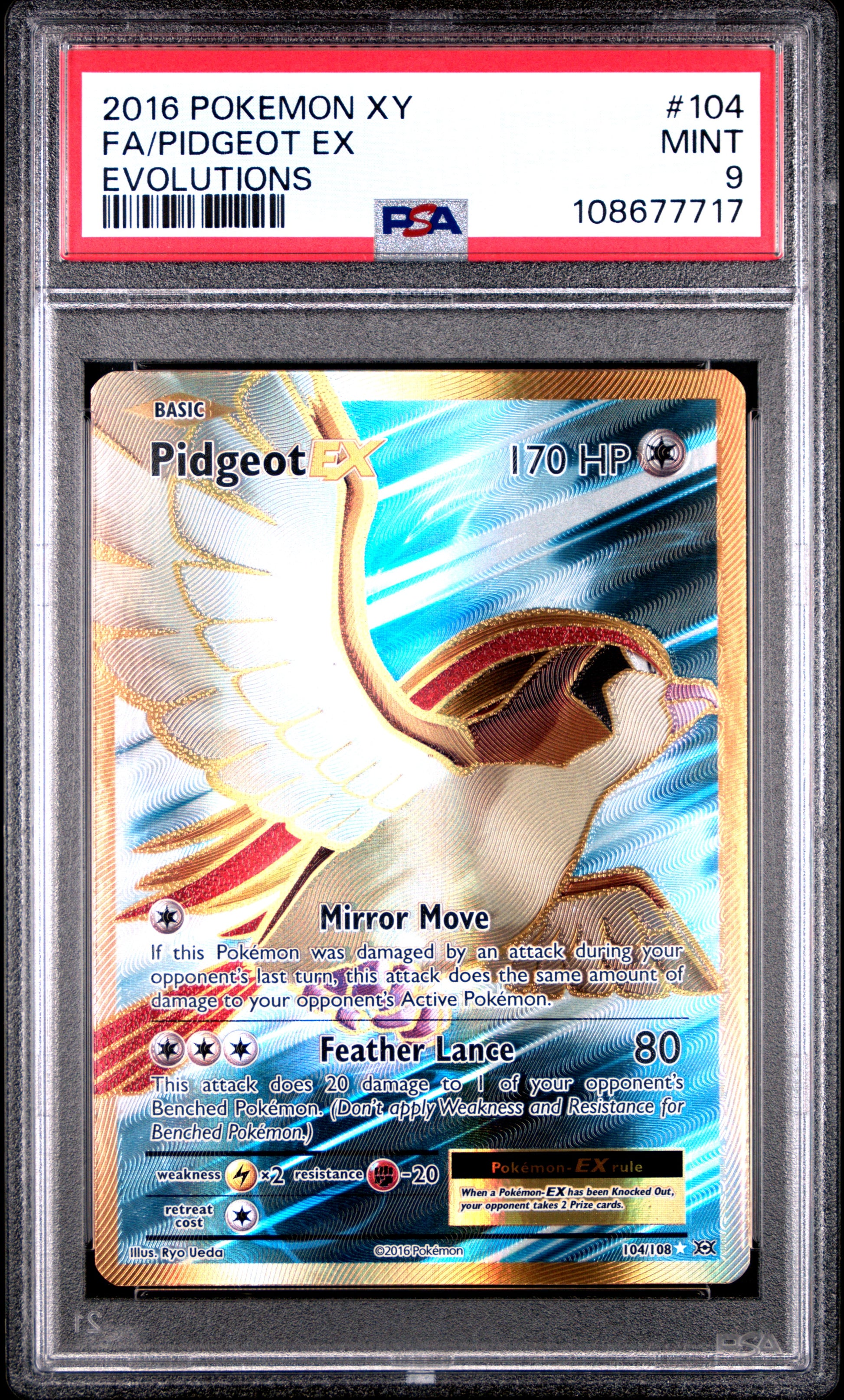 FA/PIDGEOT EX