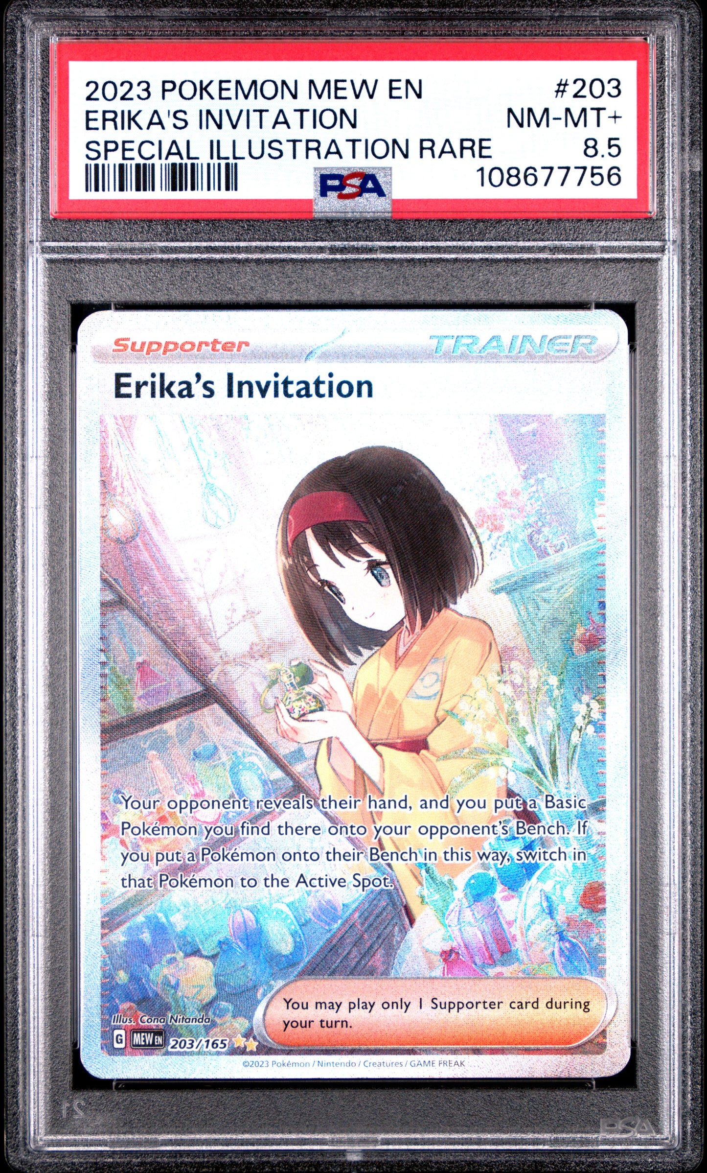 ERIKA'S INVITATION