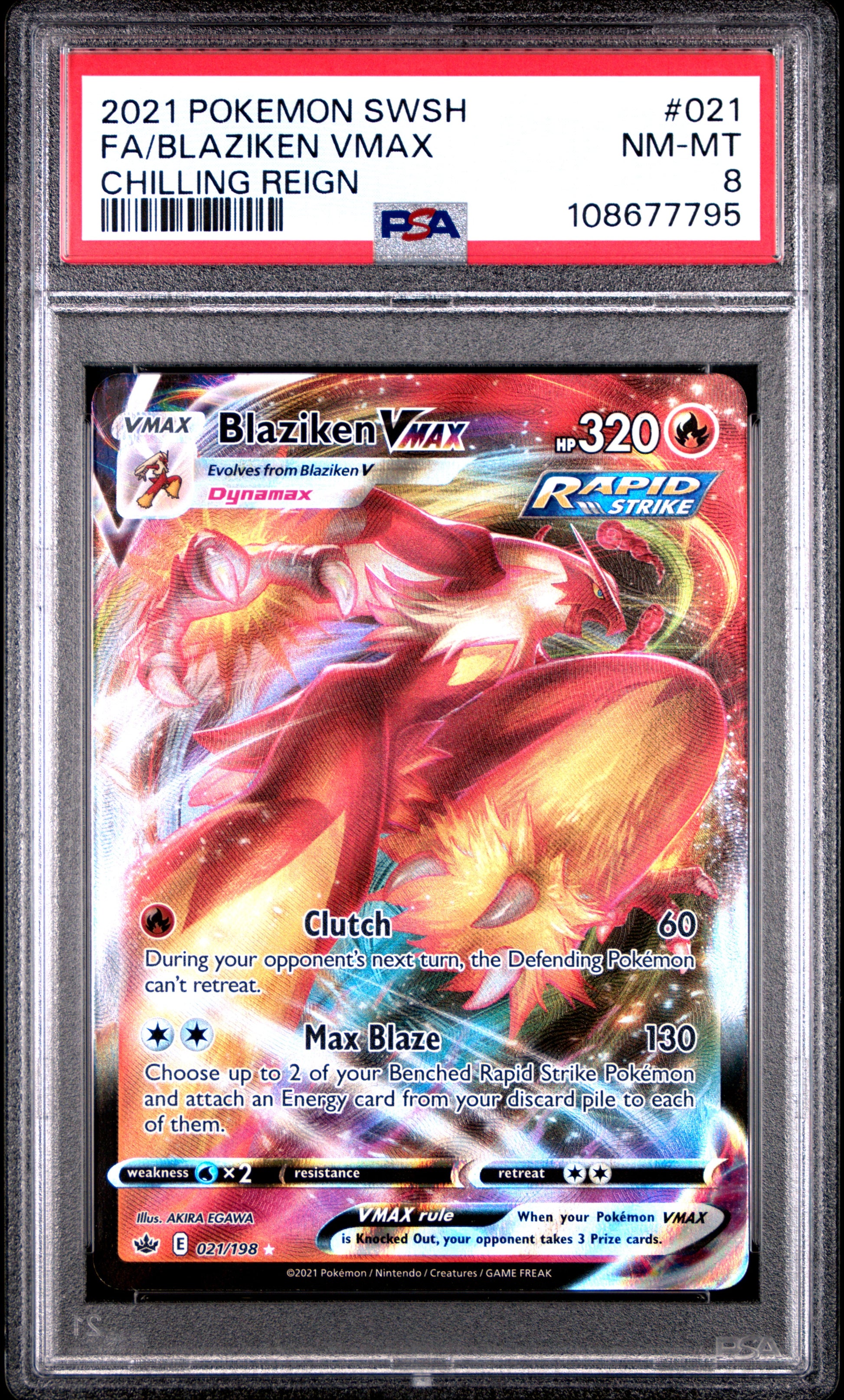 FA/BLAZIKEN VMAX