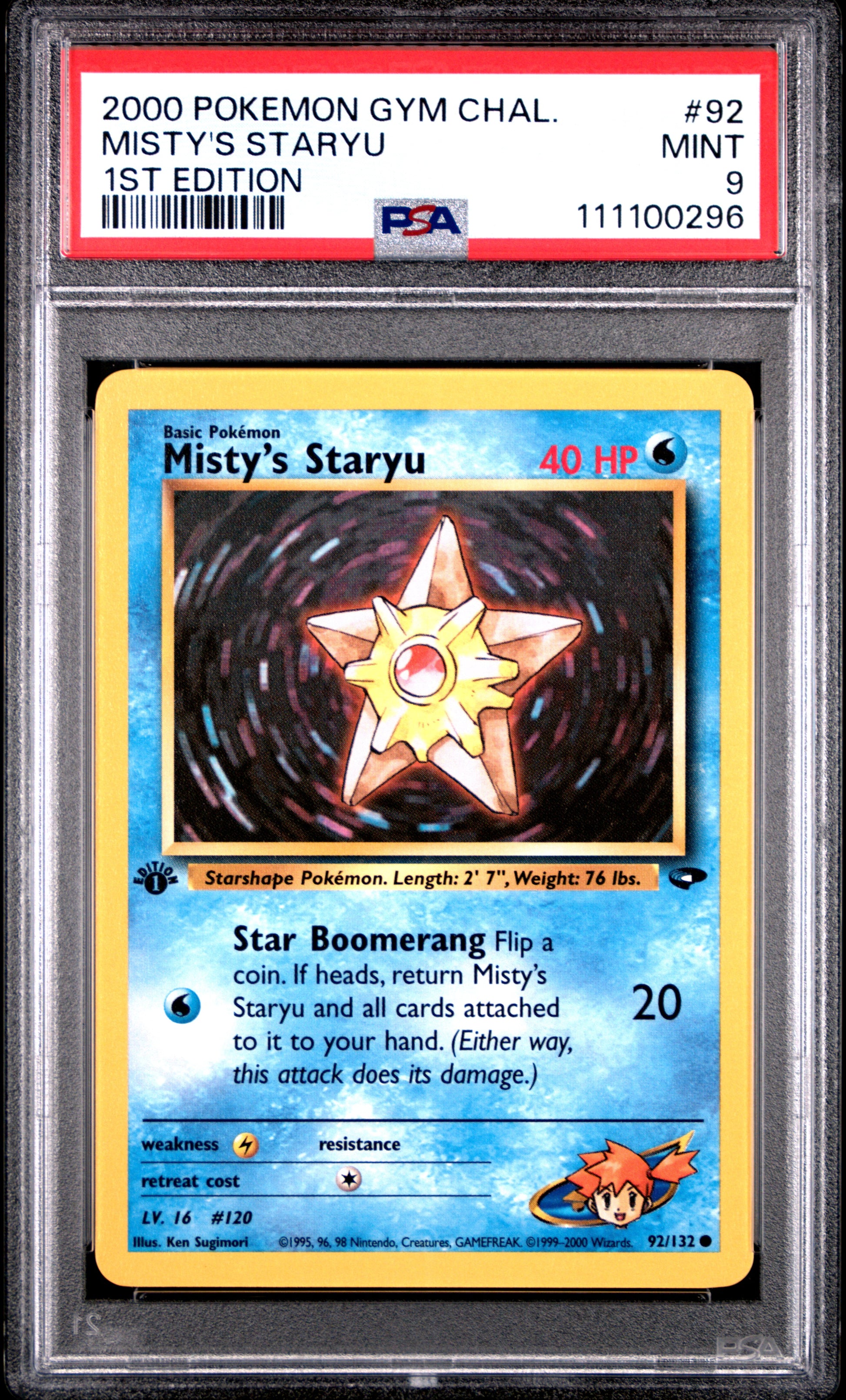 MISTY'S STARYU