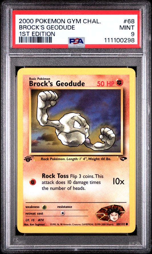 BROCK'S GEODUDE