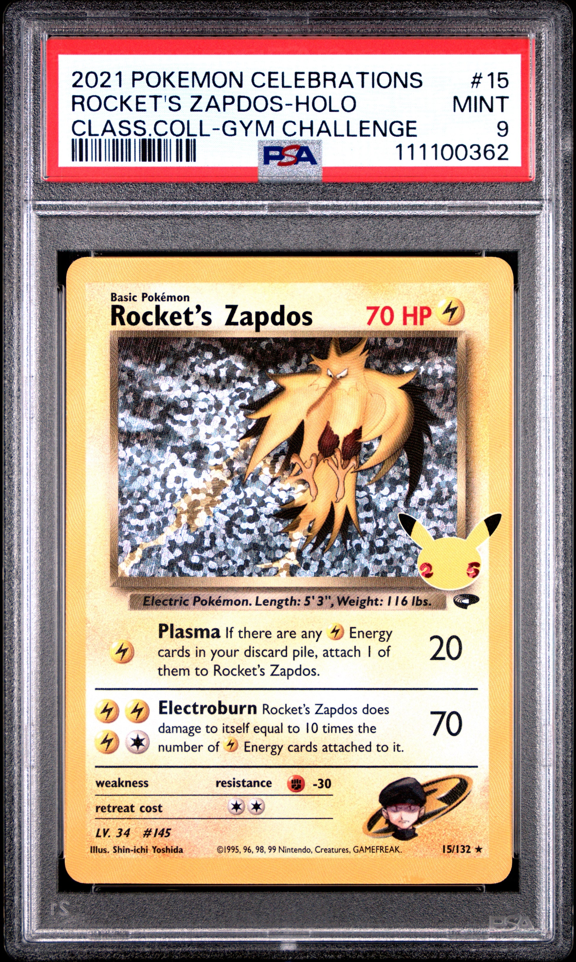 ROCKET'S ZAPDOS-HOLO