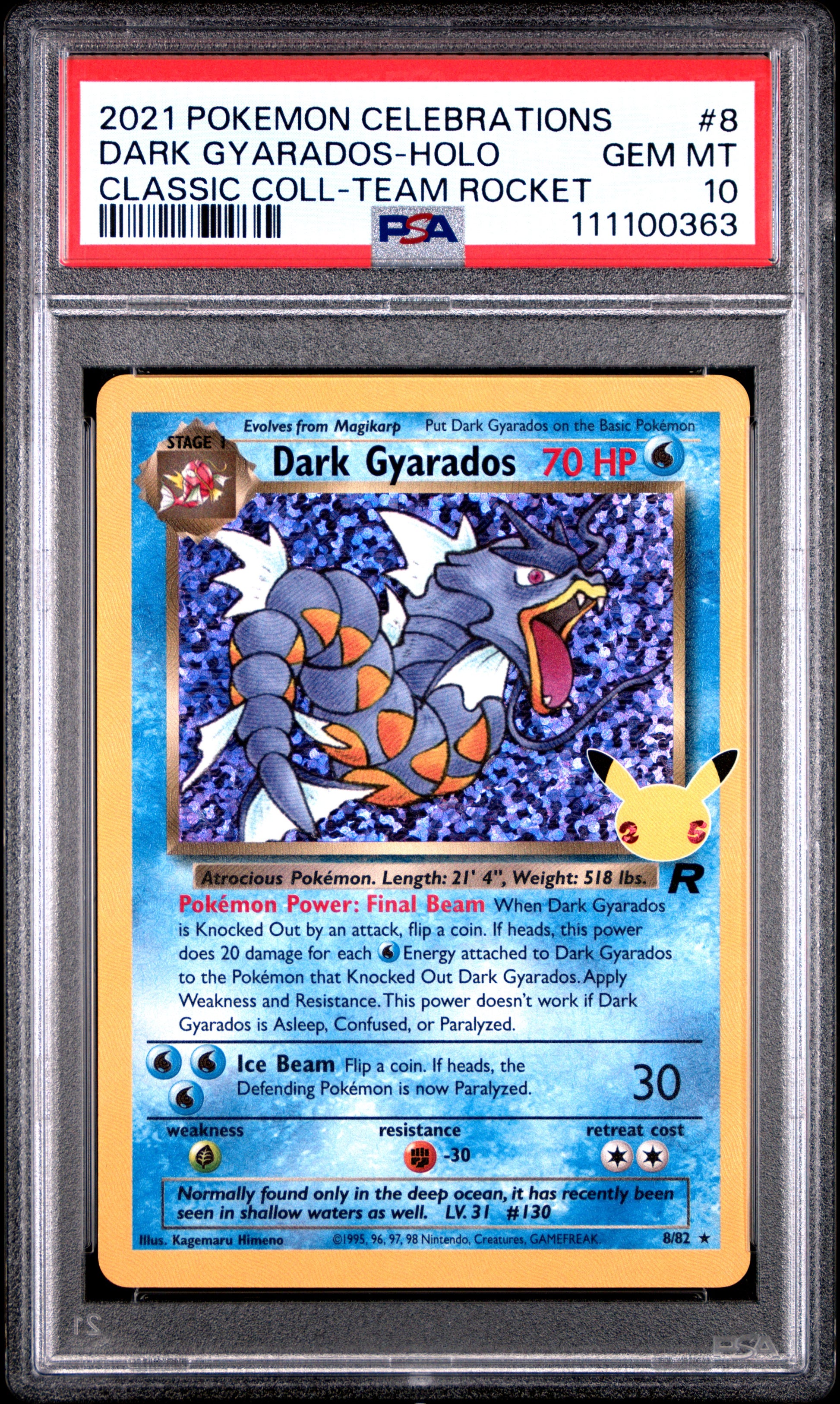 DARK GYARADOS-HOLO