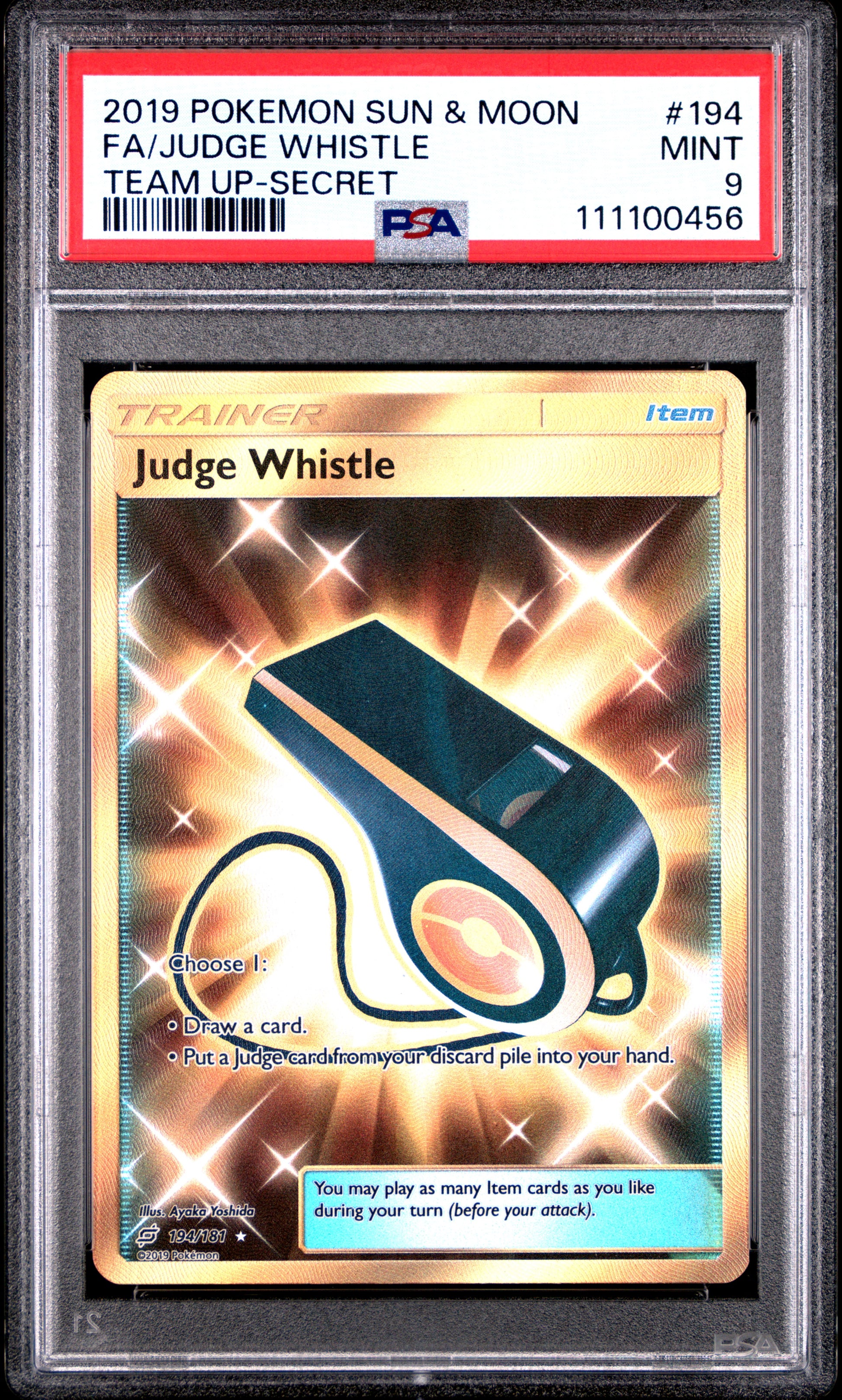 FA/JUDGE WHISTLE