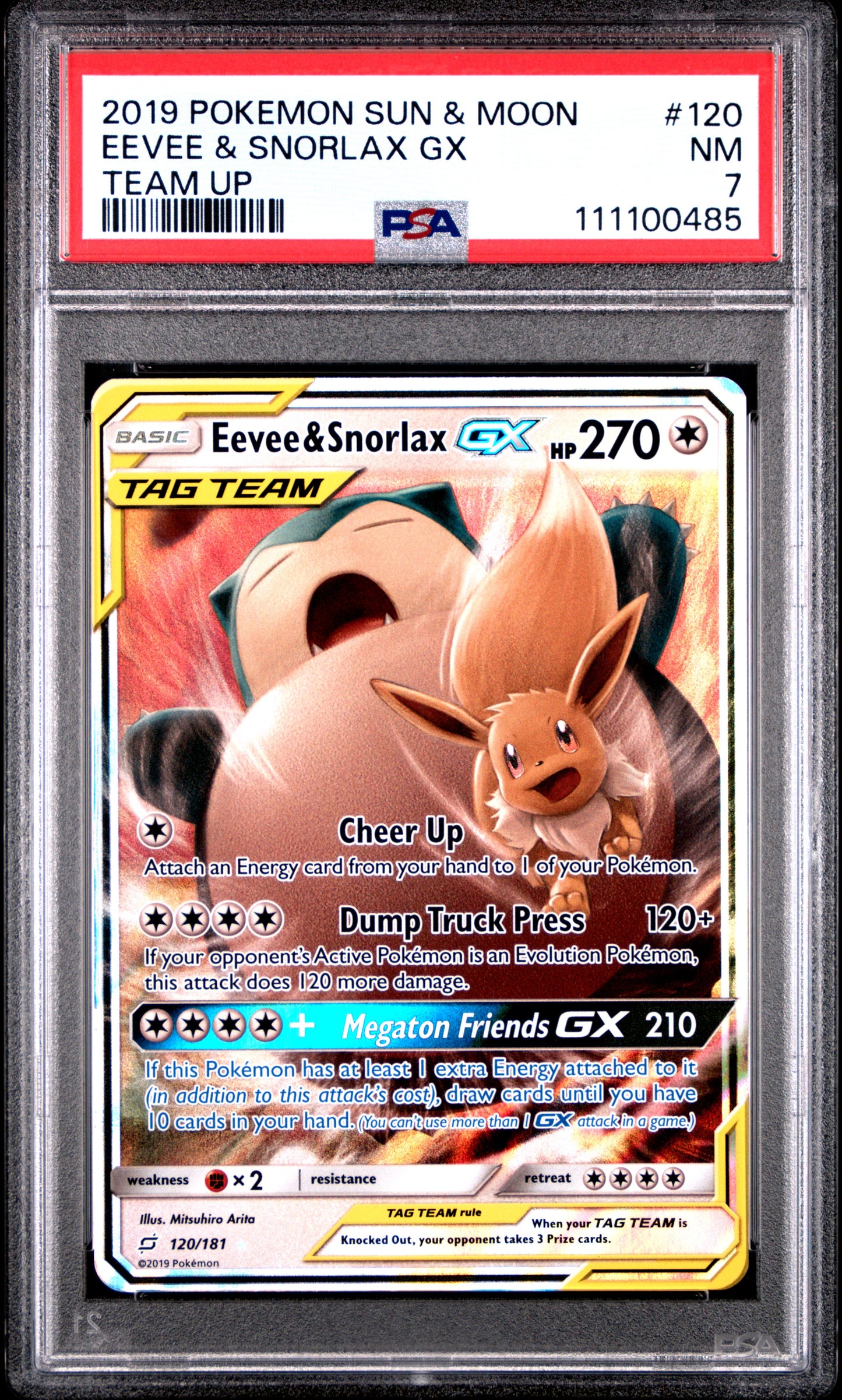 EEVEE & SNORLAX GX