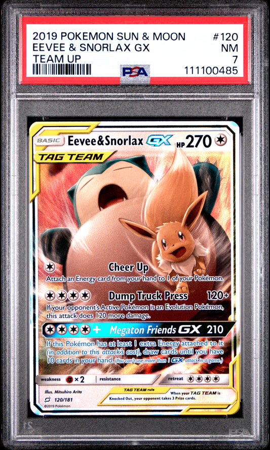 EEVEE & SNORLAX GX