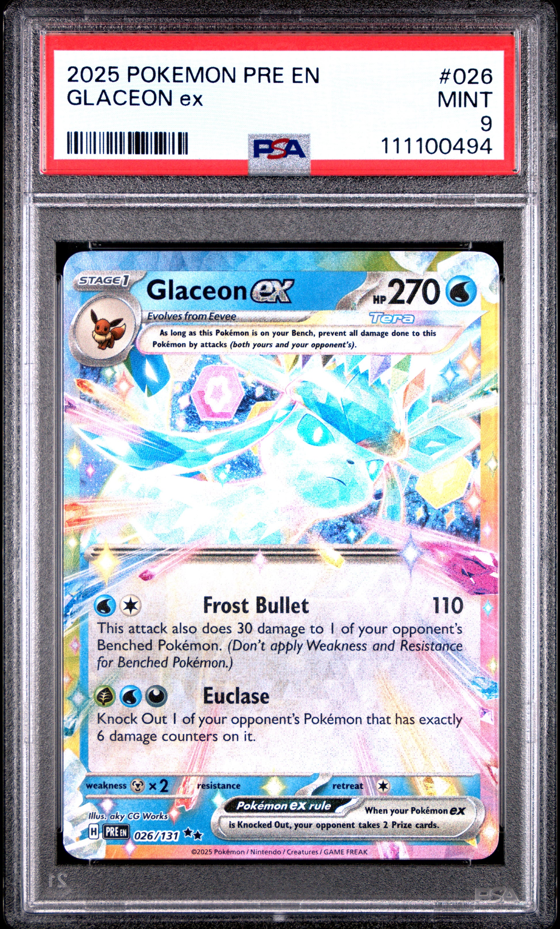 GLACEON EX